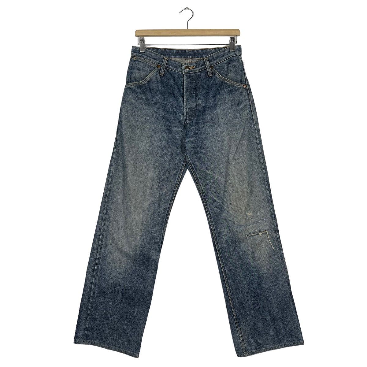 Vintage 🔥 90s VINTAGE WRANGLER BLUE BELL REDLINE JEANS Size US 28 / EU 44 - 2 Thumbnail