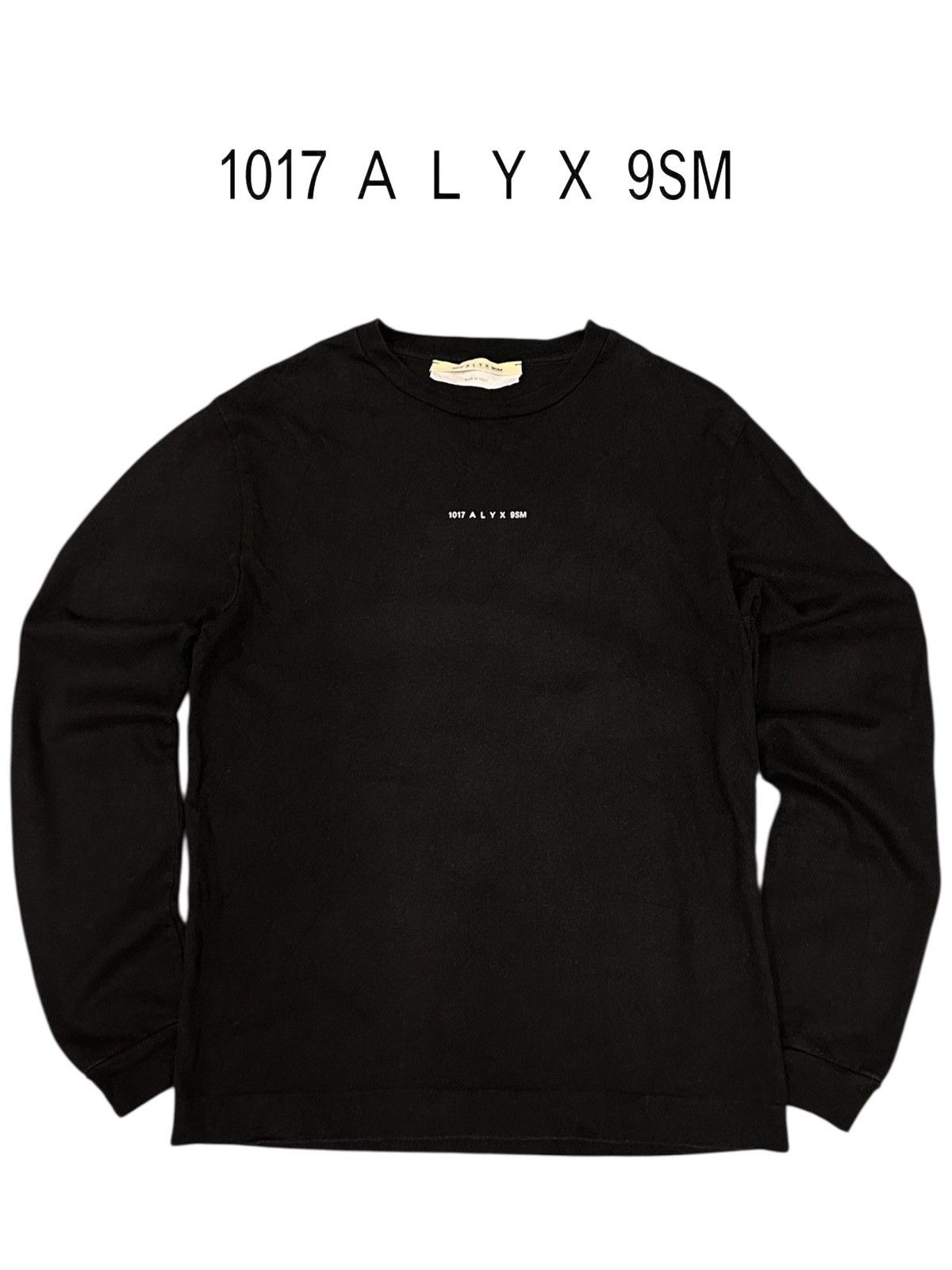 FW20 1017 ALYX 9SM White Sphere Logo Sweatshirt