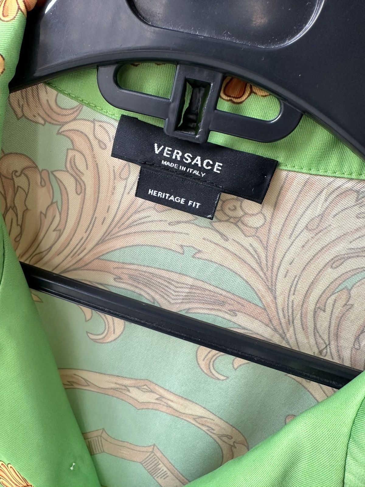 Versace Versace Silk Barocco Medusa shirt Size US L / EU 52-54 / 3 - 7 Thumbnail