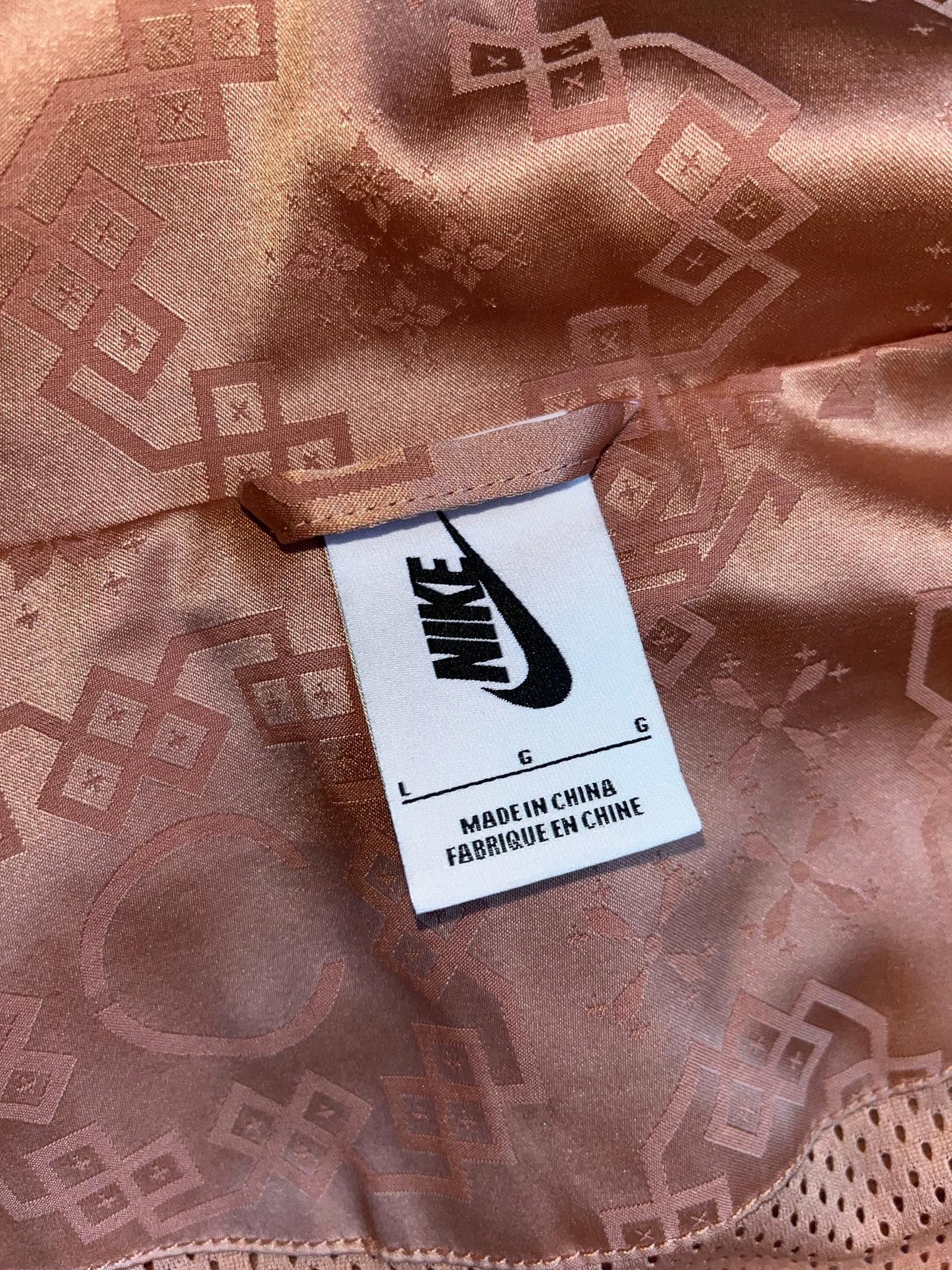 Nike Nike x Clot Rose Gold Silk Track Jacket Sample Size US L / EU 52-54 / 3 - 7 Thumbnail