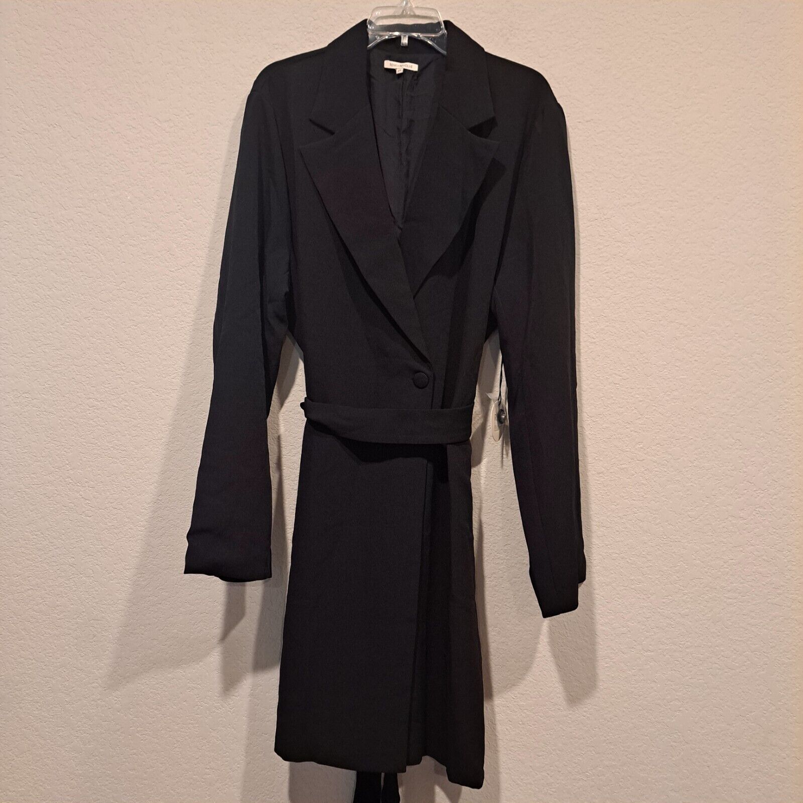REVOLVE REMI X REVOLVE - Meghan Style Blazer Dress Size 2X NWT Black Size XXL / US 16-18 / IT 52-54 - 10 Thumbnail
