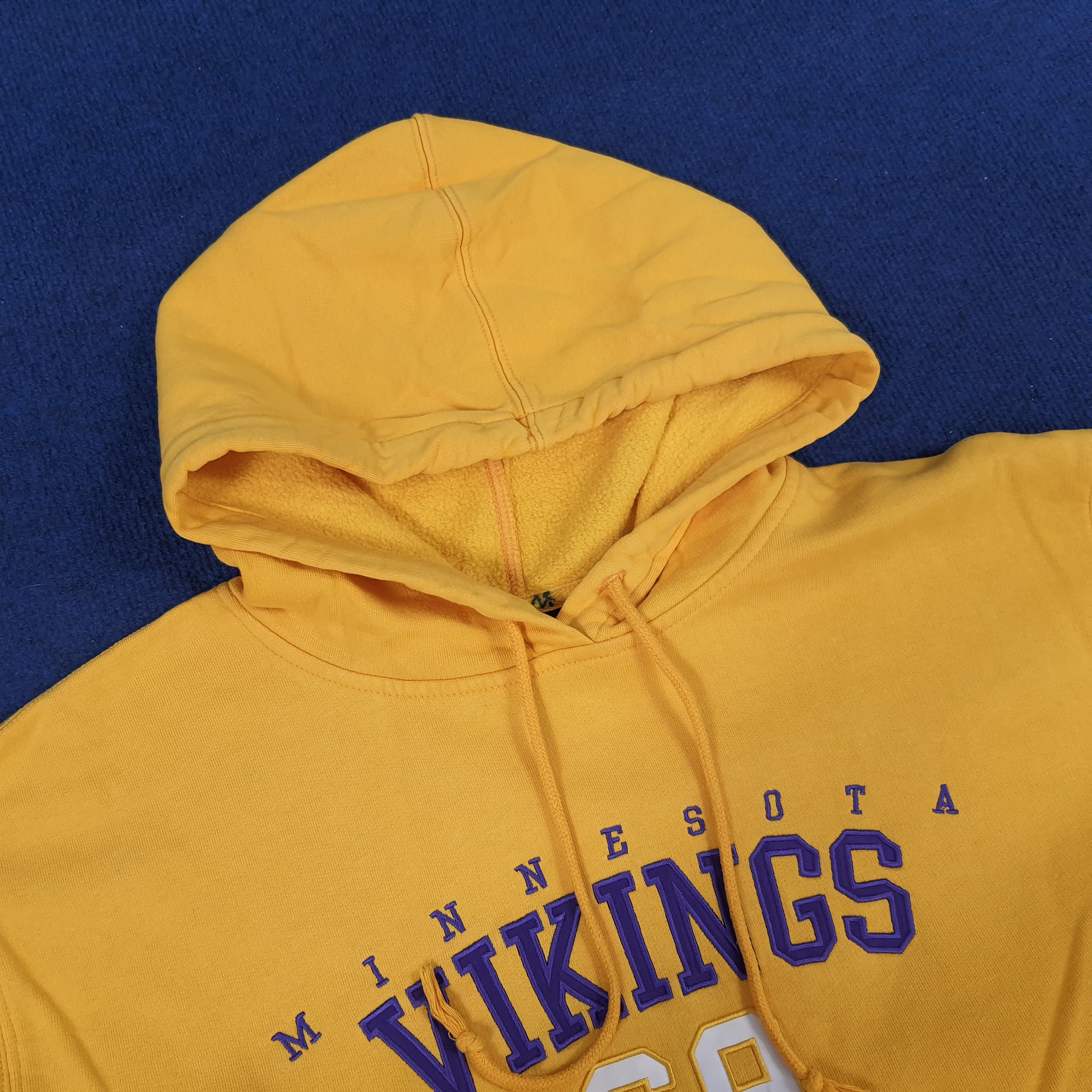 NFL × Reebok × Vintage Vintage NFL Reebok Minnesota Vikings Allen Hoodies Size US XL / EU 56 / 4 - 4 Thumbnail