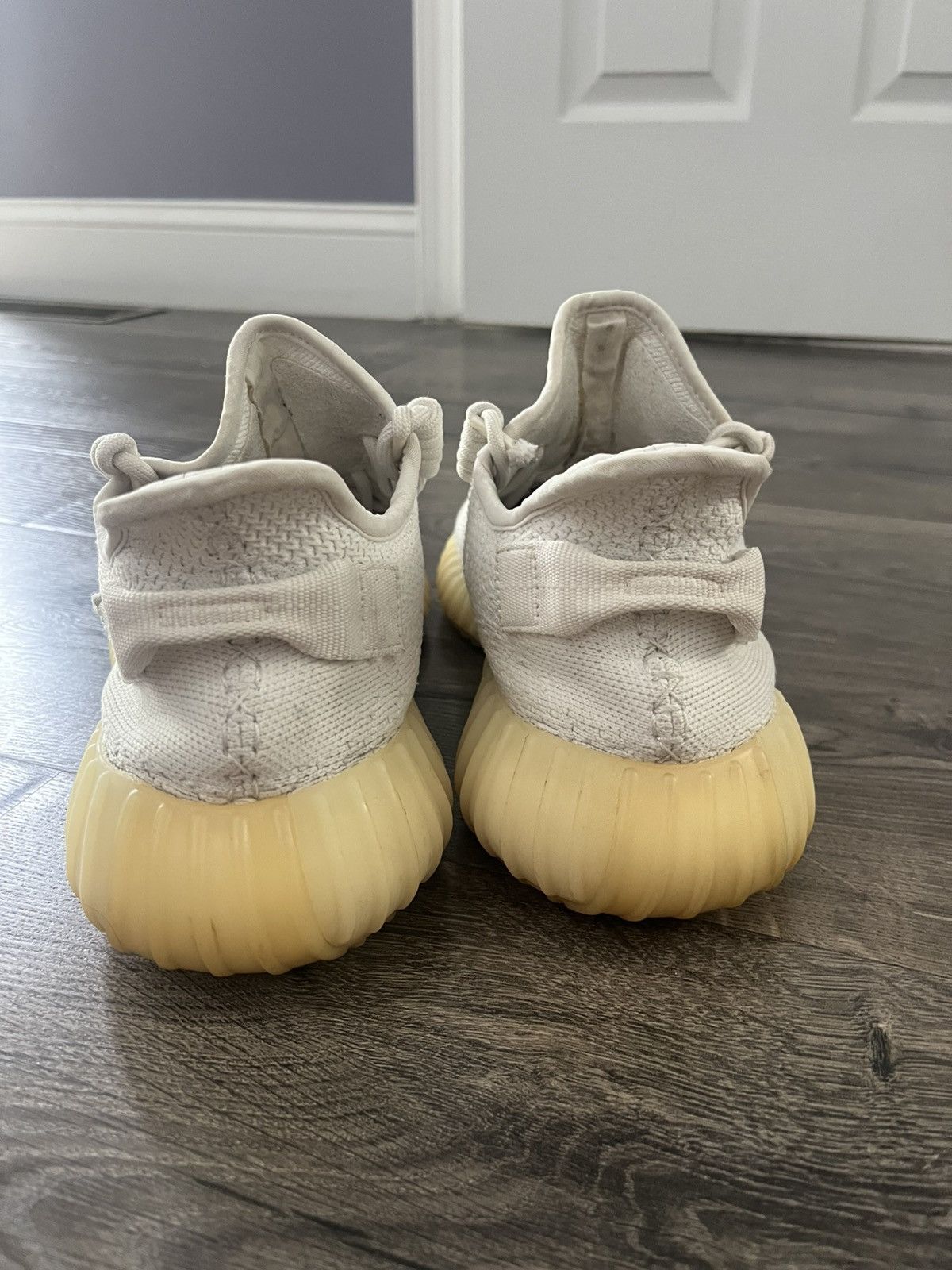Adidas × Yeezy Yeezy 350 V2 Cream White / Triple White Size US 10 / EU 43 - 7 Thumbnail