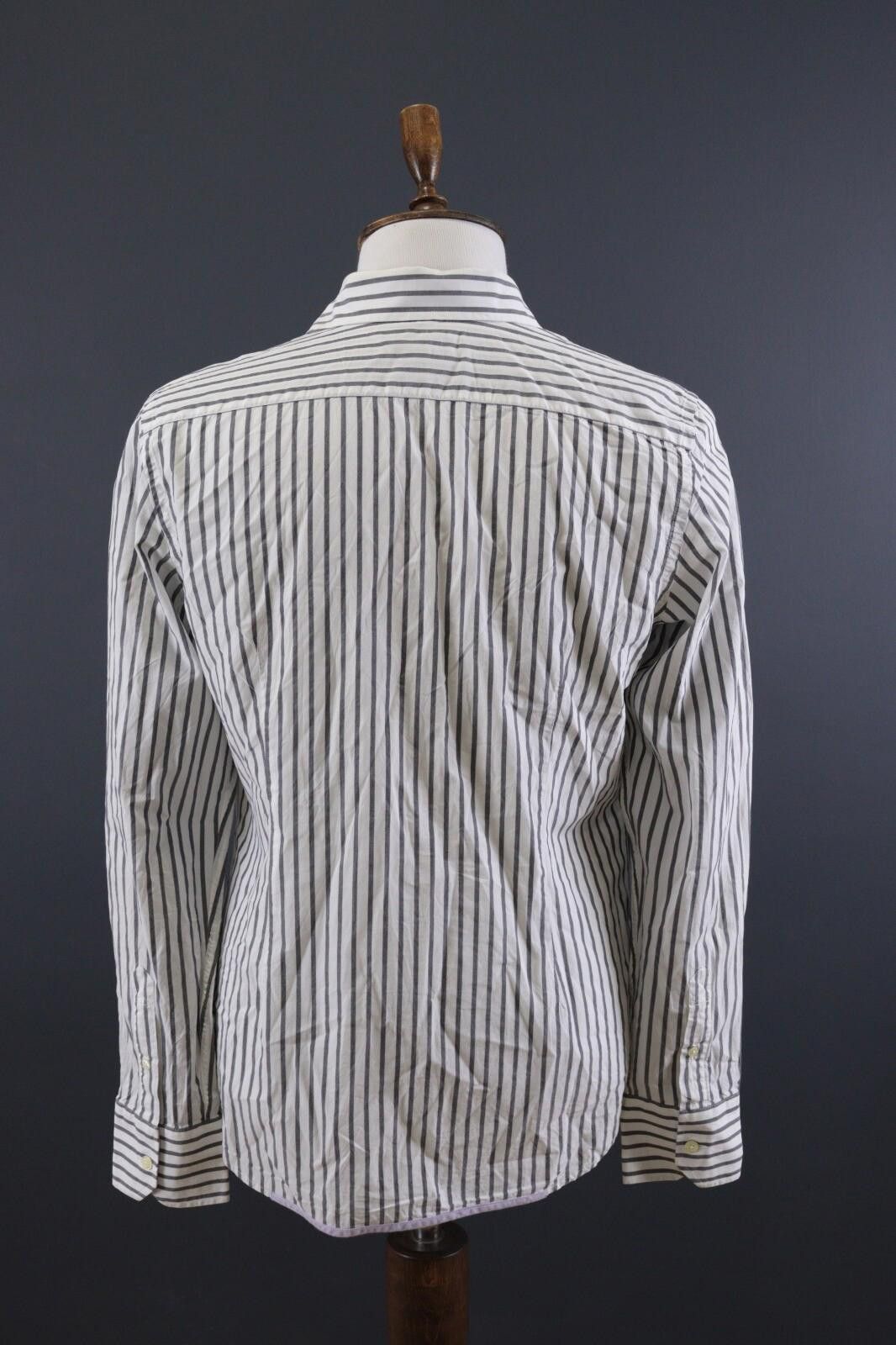 La Martina La Martina Argentina White Stripe Shirt Size L Size US L / EU 52-54 / 3 - 8 Thumbnail