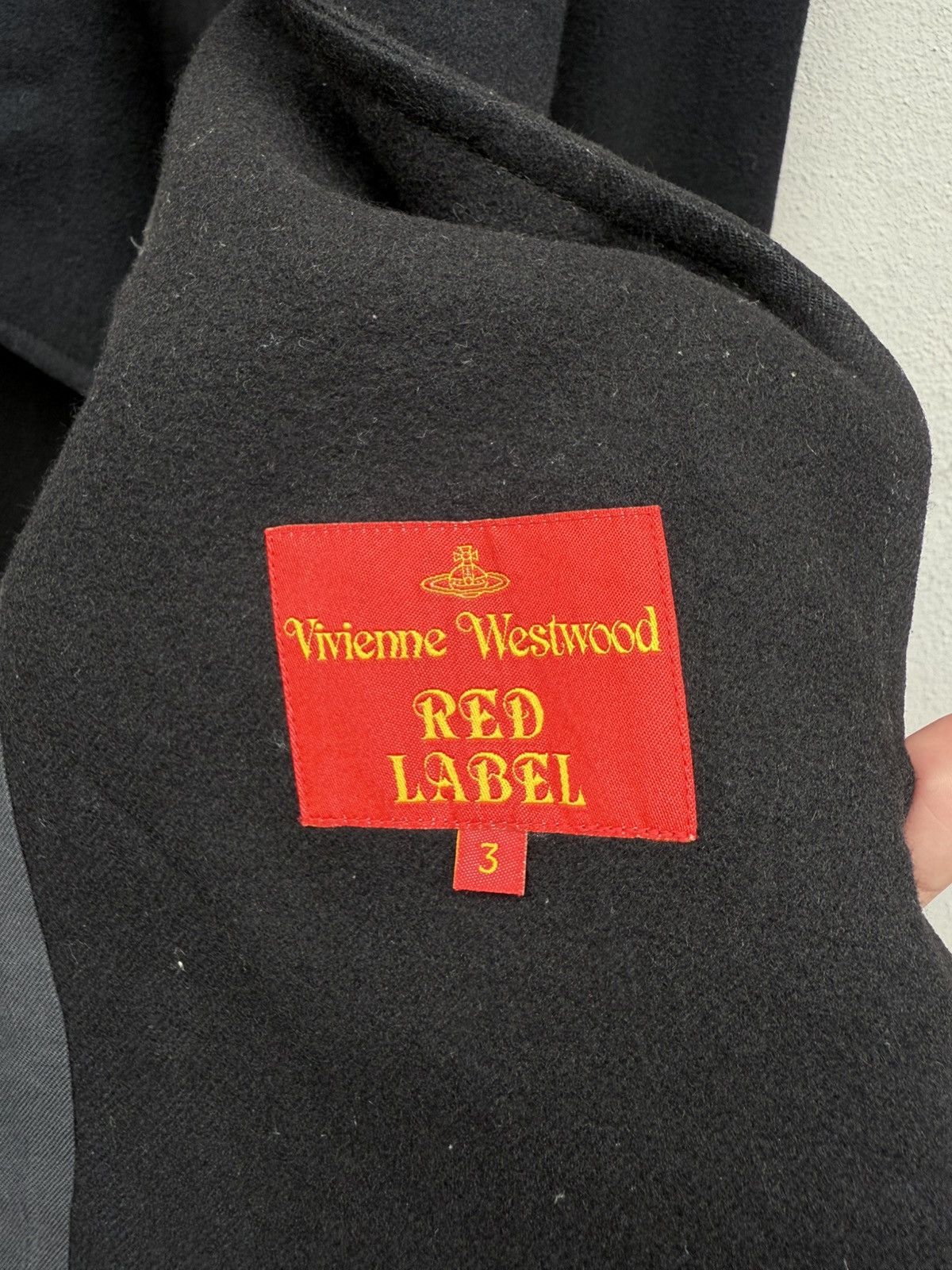 Vivienne Westwood Vivienne Westwood RED LABEL Asymmetrical Wool Coat Size M / US 6-8 / IT 42-44 - 5 Thumbnail