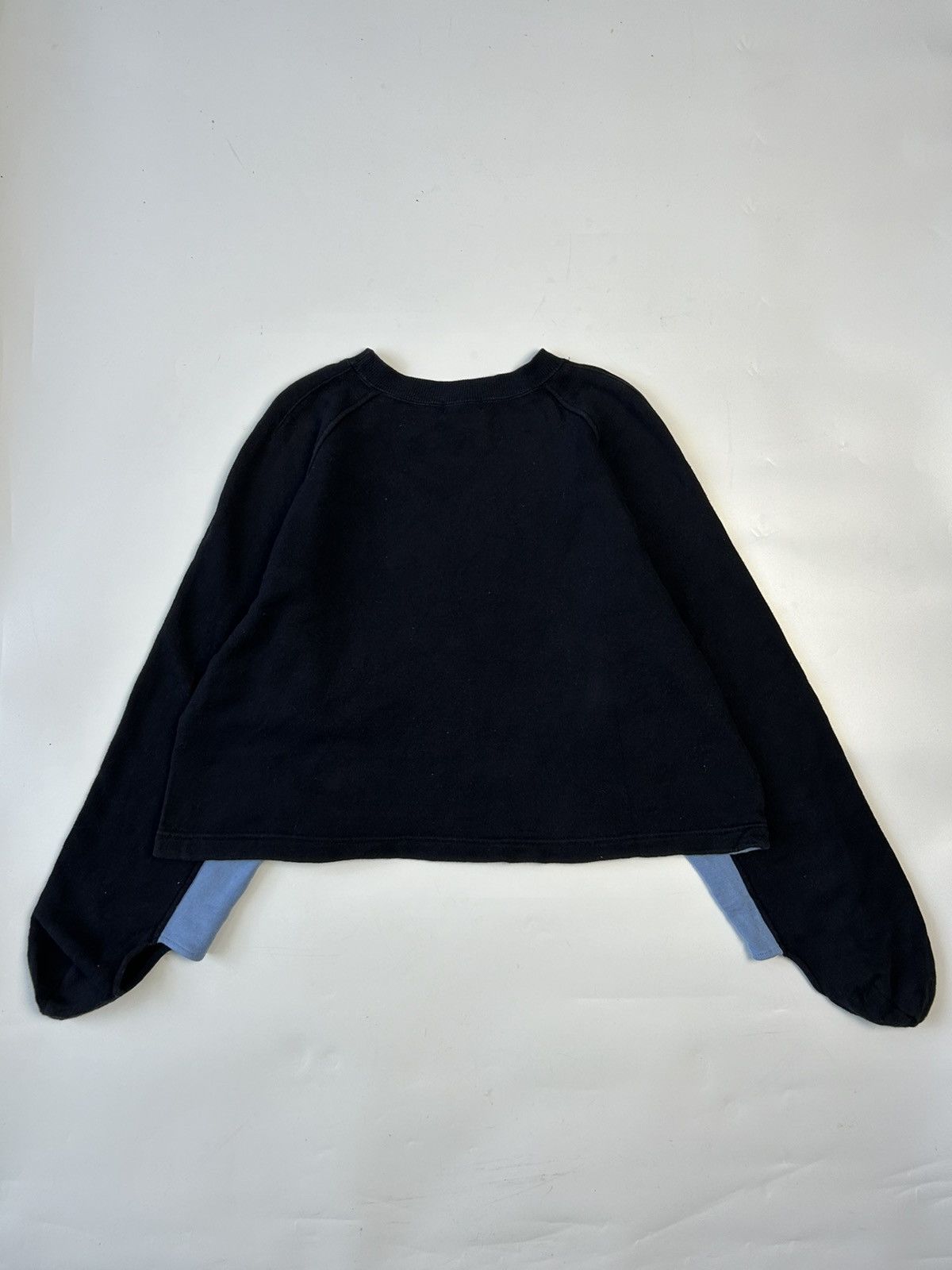 Issey Miyake × Tete Homme × Tsumori Chisato I.S TSUMORI CHISATO CROP TOP LONG SLEEVE SWEATSHIRT Size M / US 6-8 / IT 42-44 - 3 Thumbnail