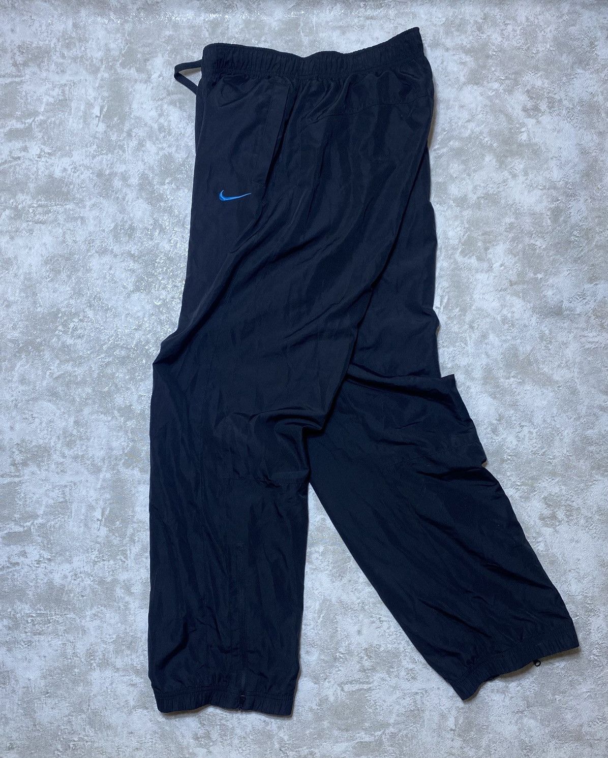 Nike Rare Vintage Nike Nylon Track Suit Y2K Swoosh Drill Size US 32 / EU 48 - 9 Thumbnail