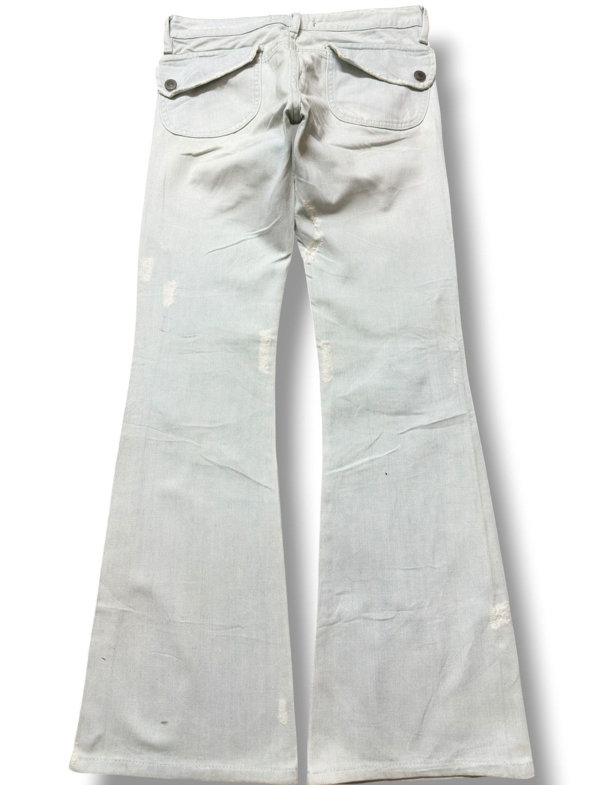 Earl Jeans Vintage Earl Jeans Flare Bootcut Faded Distressed Denim Size US 28 / EU 44 - 4 Thumbnail