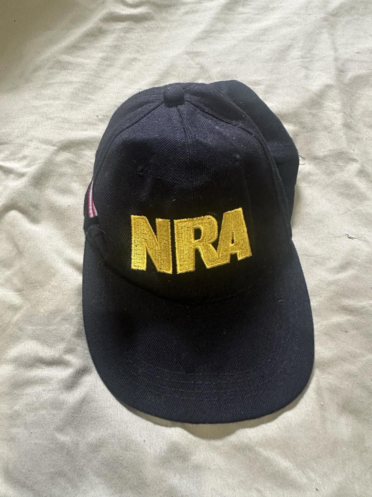Designer NRA black snapback cap hat Flag One Size Size ONE SIZE - 1 Thumbnail