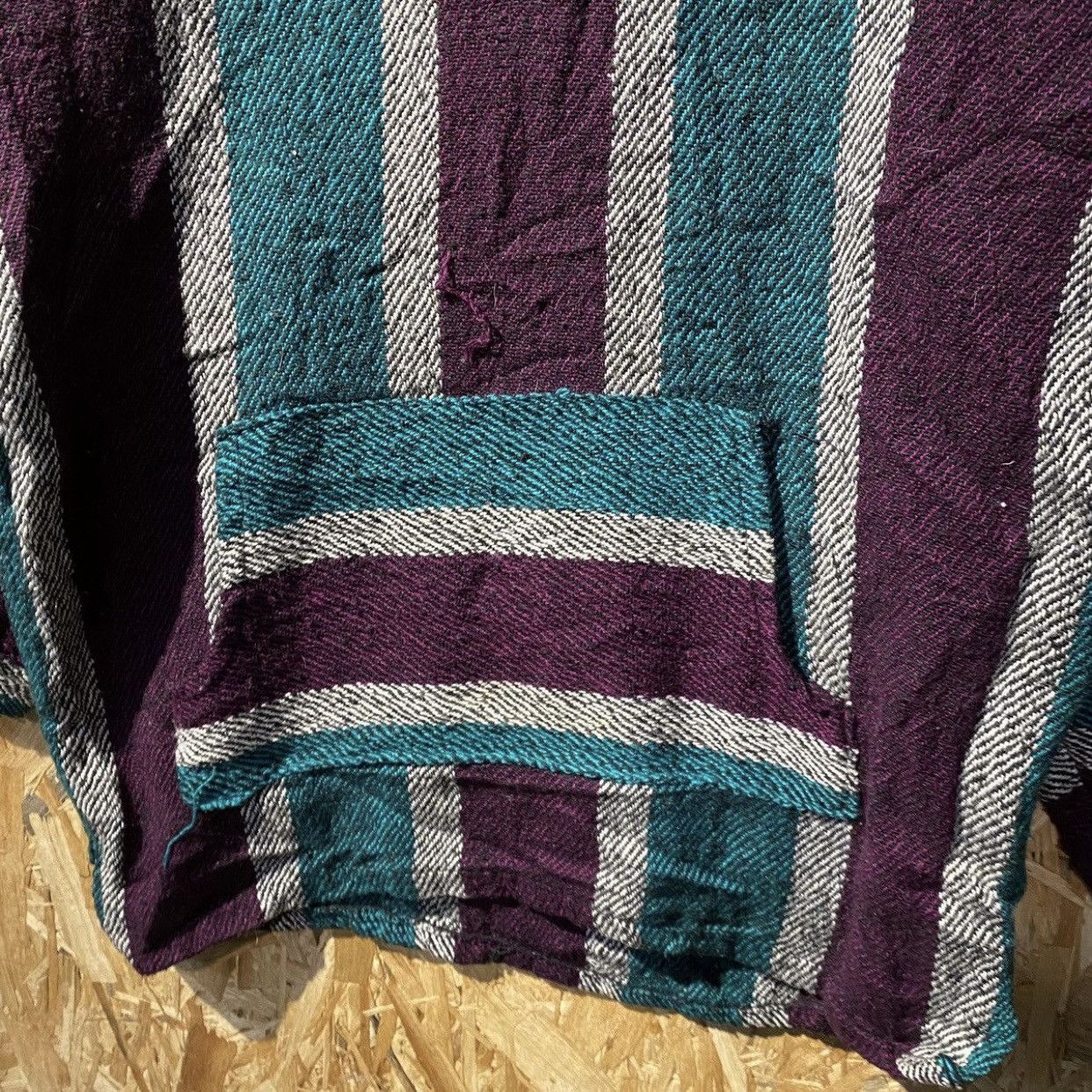 Baja Joe × Mexican Threads × Vintage VINTAGE RARE‼️Mexicana Threads Baja Hoodie By Nuevo Americana Size US XL / EU 56 / 4 - 5 Thumbnail