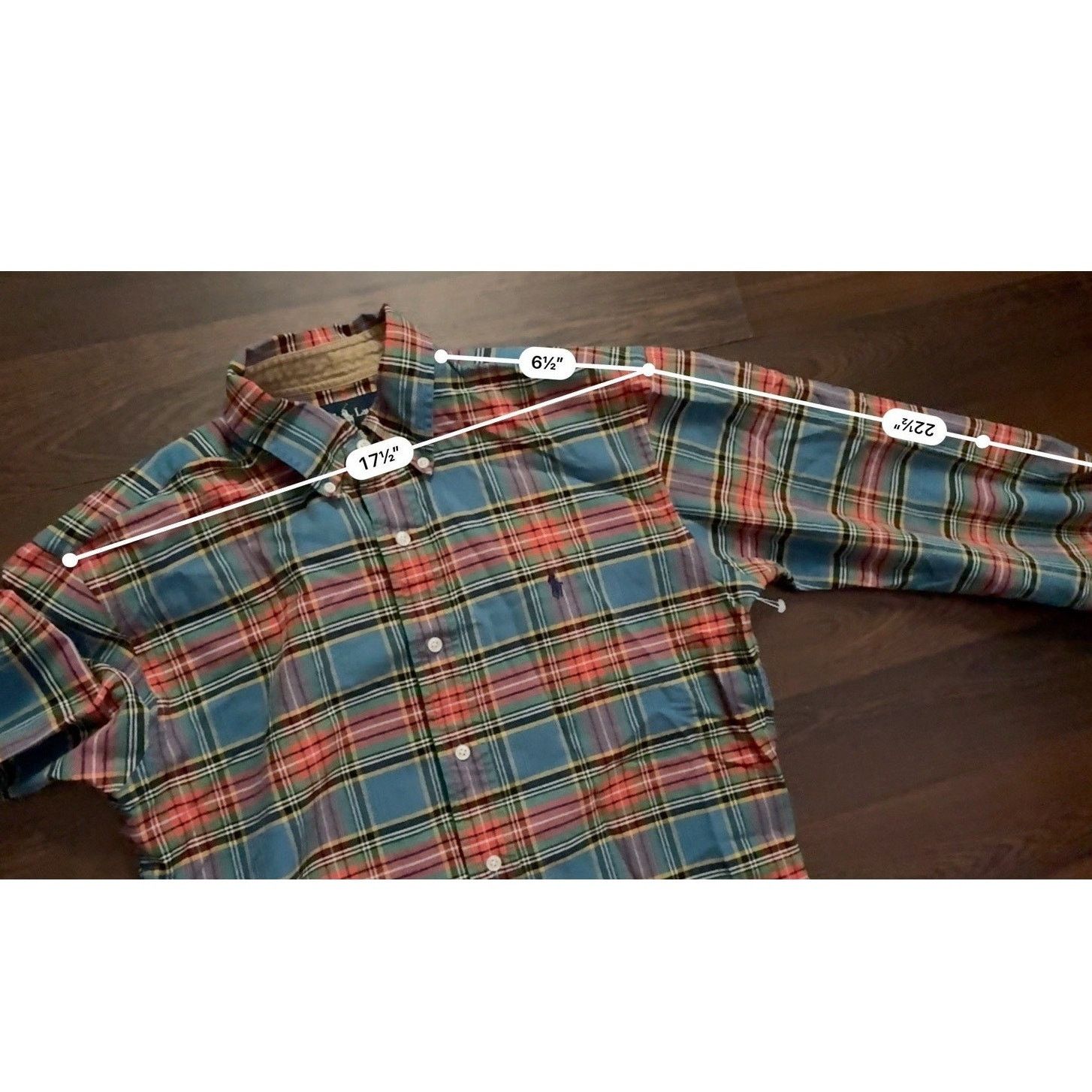 Ralph Lauren Vintage Ralph Lauren Bright Plaid Heavy Button Up Shirt M Size US M / EU 48-50 / 2 - 8 Thumbnail