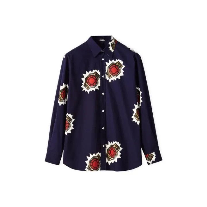 Loewe Loewe FW21 Cotton Long Sleeve Shirt Size US M / EU 48-50 / 2 - 1 Thumbnail