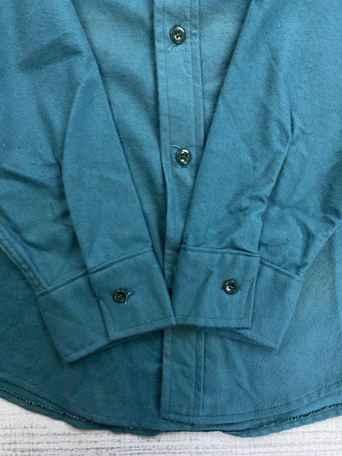 Vintage Vintage 80s Deerskin Melton Shirt Made In Usa Button Ups Size US M / EU 48-50 / 2 - 8 Thumbnail