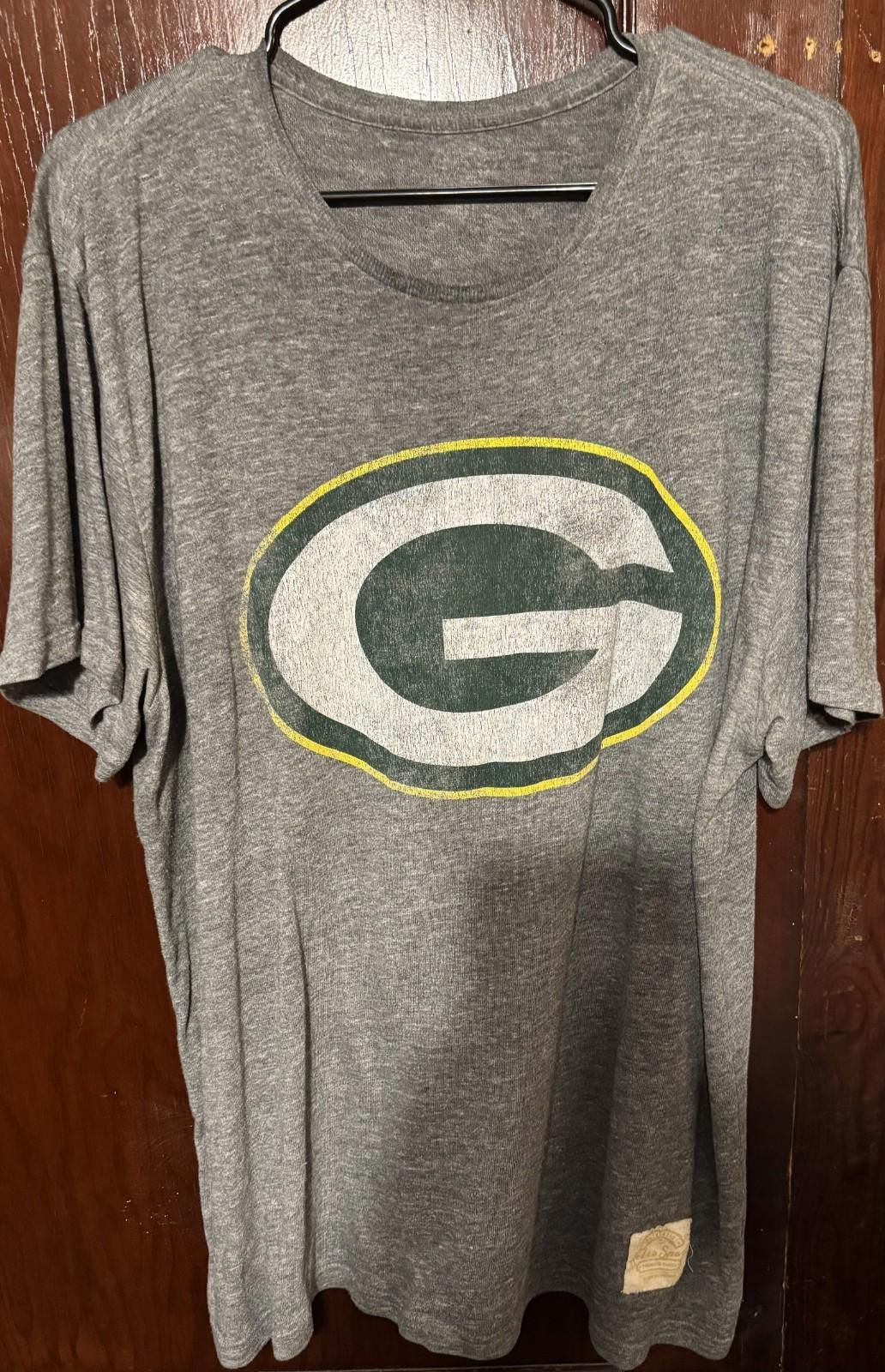 Other Green Bay Packers Retro Sport T-shirt Men's Sz XXL (?) Gray Size ONE SIZE - 1 Thumbnail