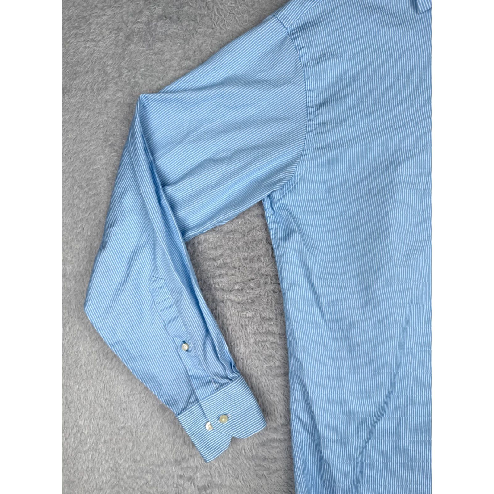 Tommy Bahama Tommy Bahama Shirt Men Button-Up 34 44 Blue Stripe Long Sleeve Casual Aloha, Beach, Hawaiian, Vacation, Resort Mens Size US S / EU 44-46 / 1 - 3 Thumbnail