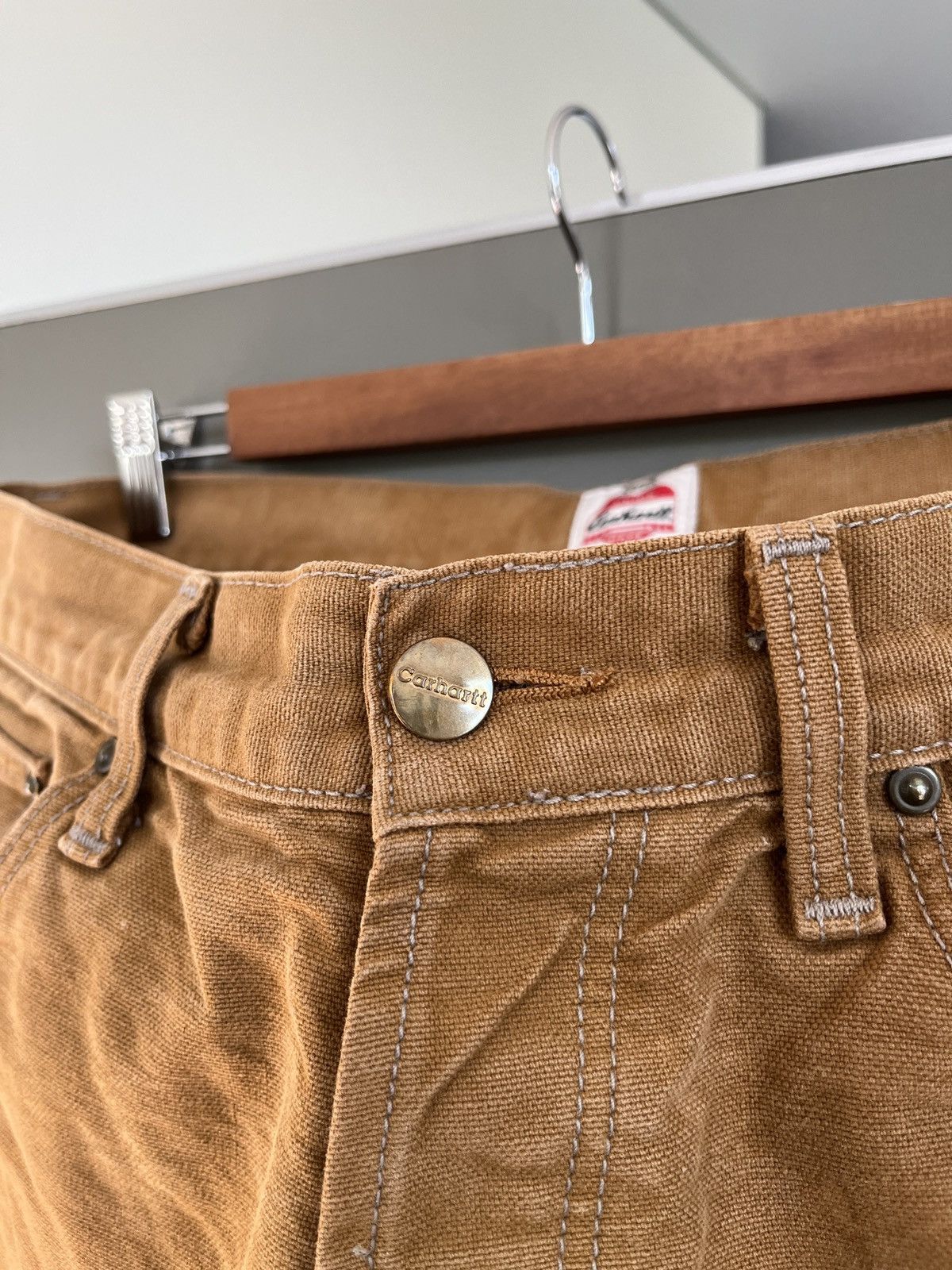 Carhartt Carhartt Roper Heavy Duck Canvas Back Cinch Pants Size US 31 - 9 Thumbnail