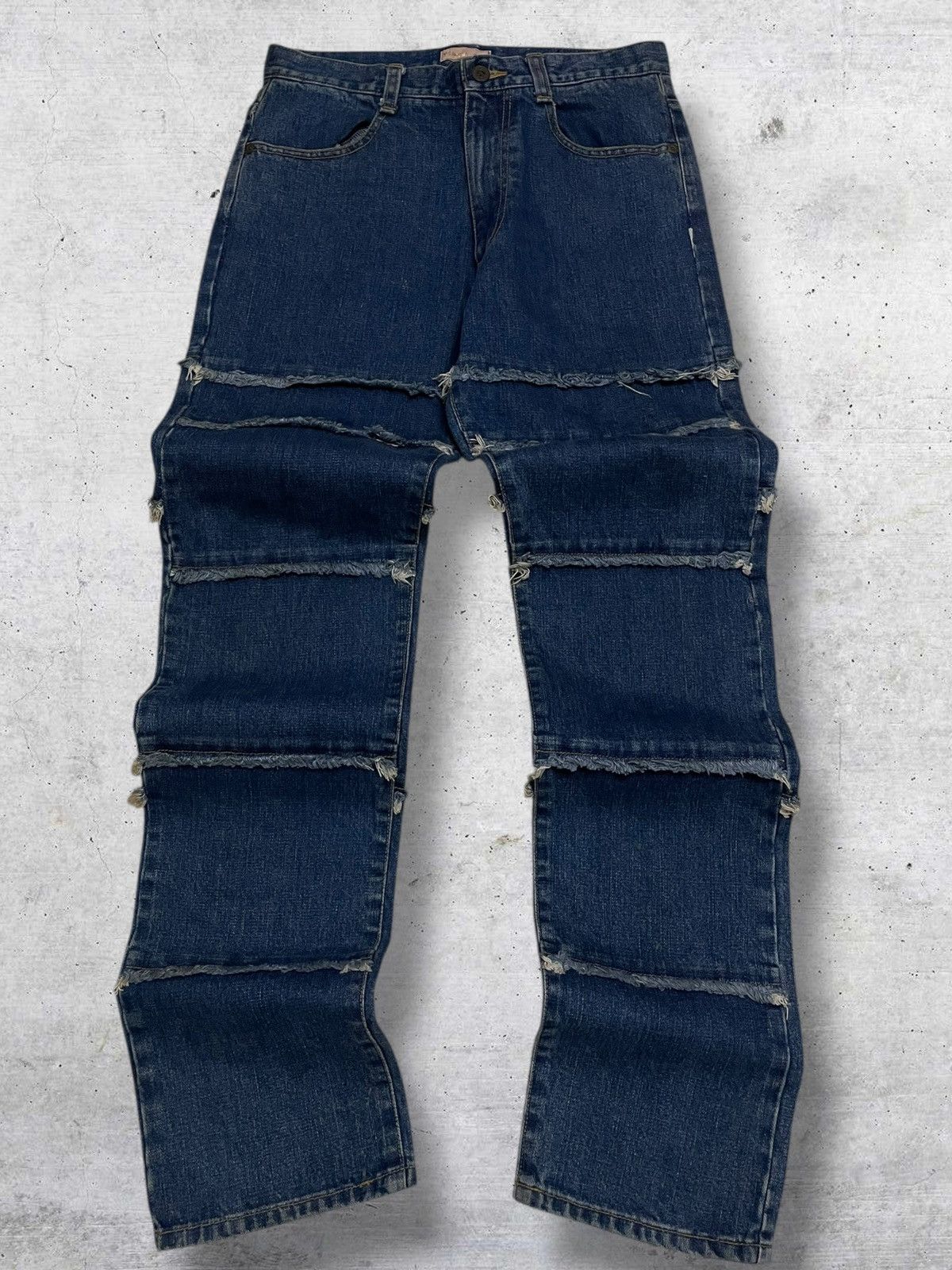 Yasuyuki Ishii VINTAGE YASUYUKI IISHI OG JAPAN DESIGNER ARCHIVE KINKY DENIM Size US 29 - 1 Thumbnail