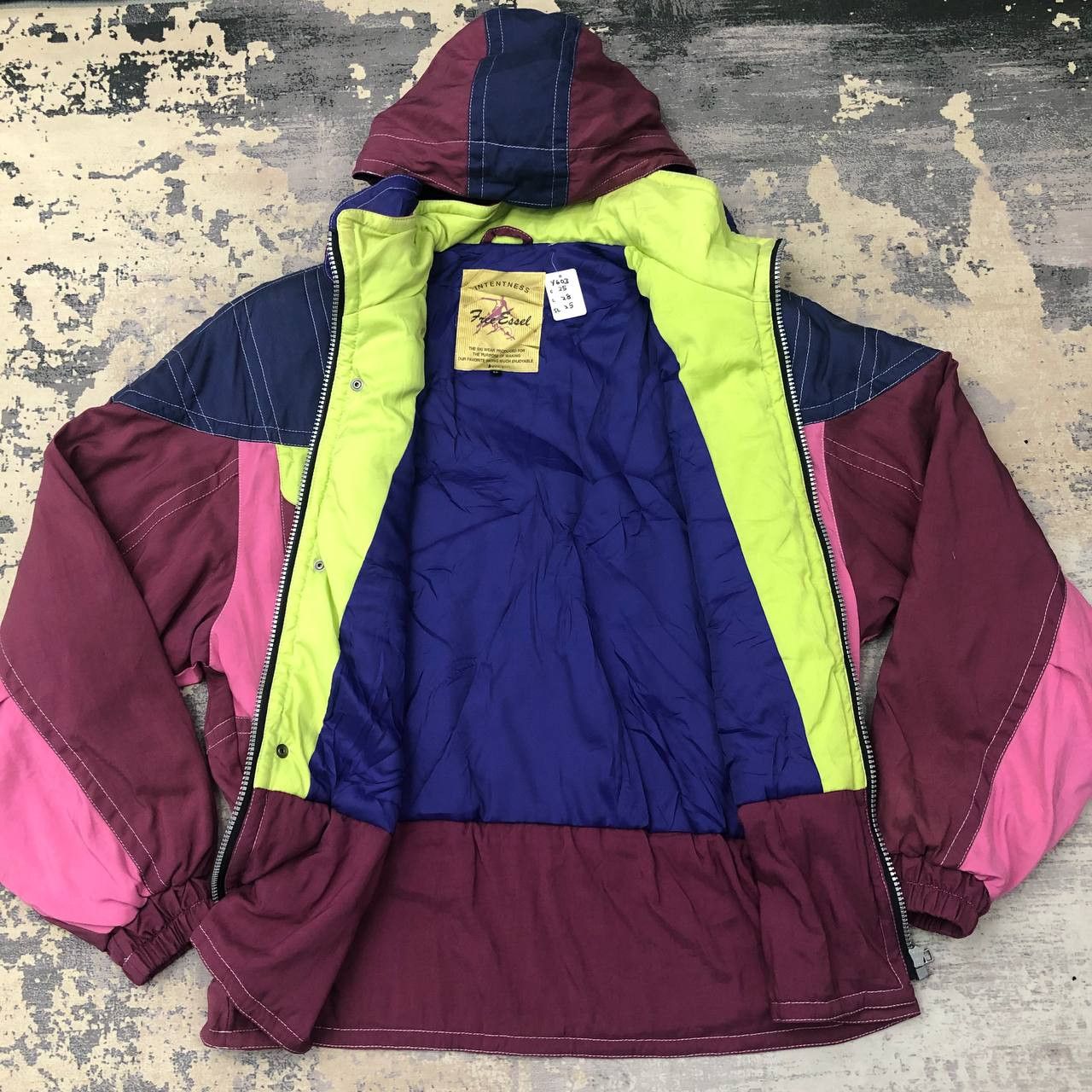 Japanese Brand Y603 SKI WEAR RACING SPIRIT FREE ESSEL INTENTNESS JACKET Size US XL / EU 56 / 4 - 3 Thumbnail