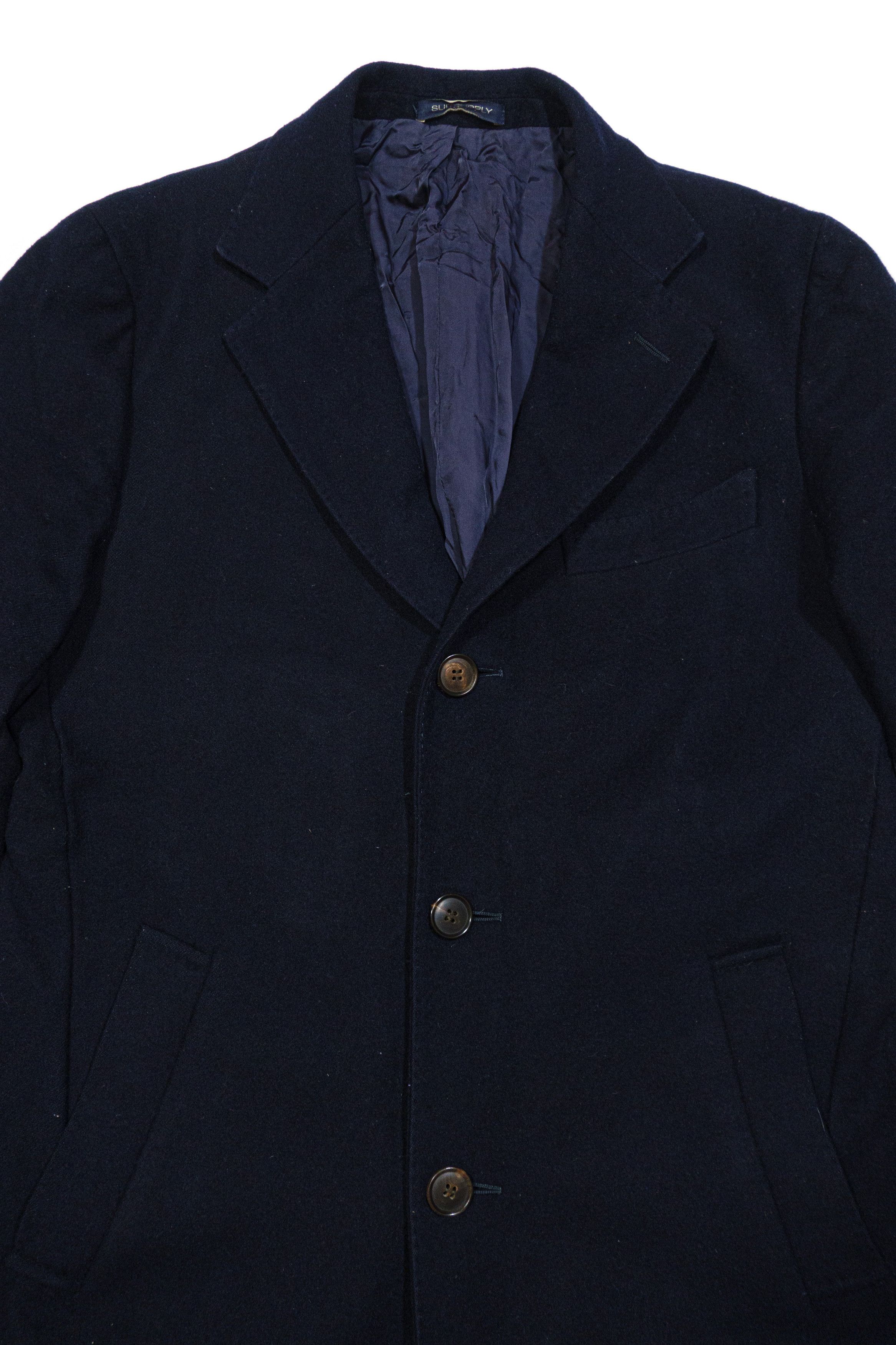 Suitsupply Vicenza Wool Overcoat Size US M / EU 48-50 / 2 - 3 Thumbnail