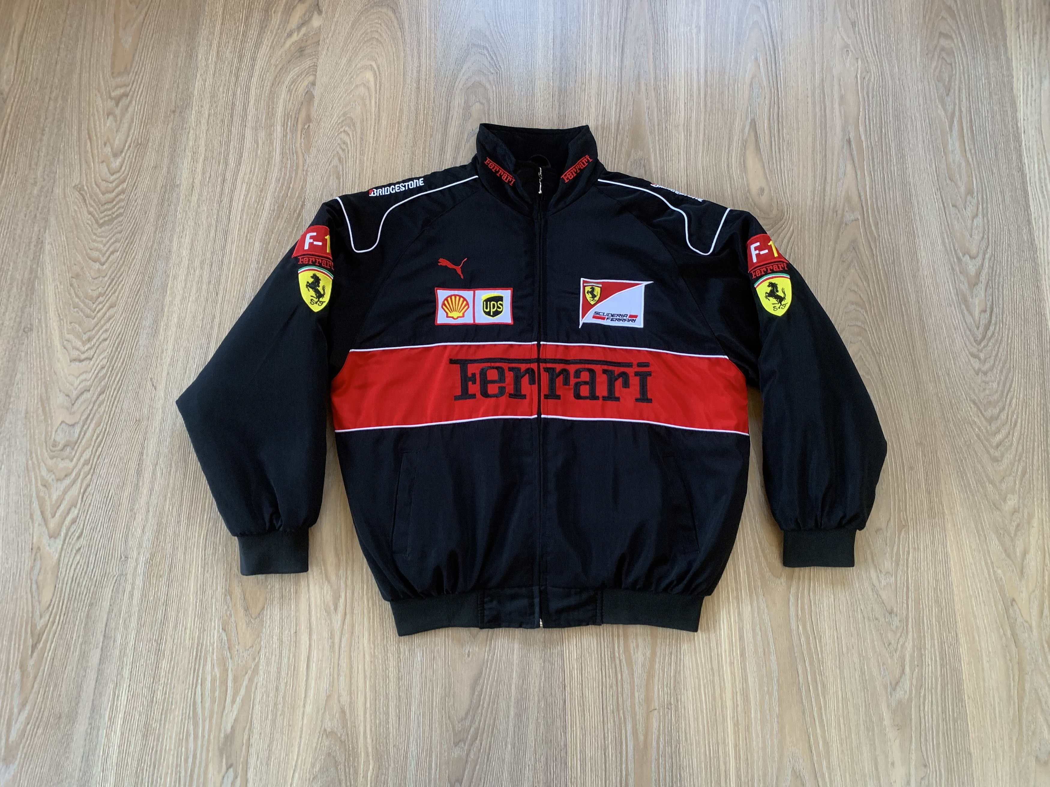 Ferrari Ferrari Scuderia F1 Vintage Racing Jacket Black Edition Size US XL / EU 56 / 4 - 1 Thumbnail