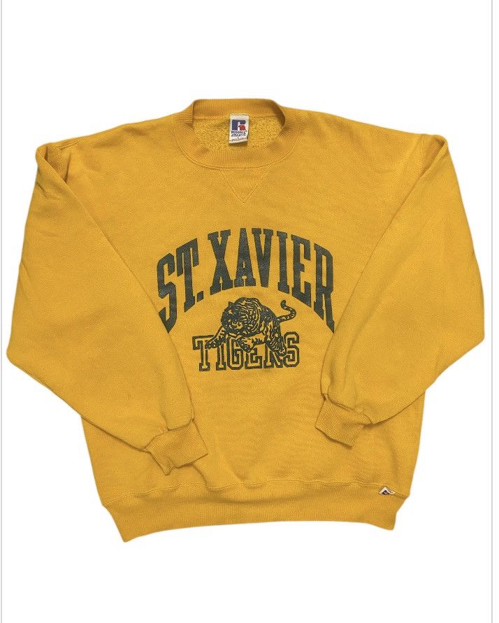 Vintage Vintage St. Xavier Tigers Sweater Size US L / EU 52-54 / 3 - 1 Thumbnail