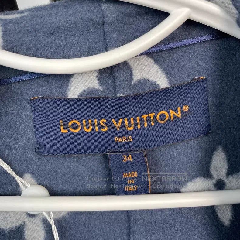 Louis Vuitton Louis Vuitton Blue big old flower full print bathrobe shor Size XXS / US 00 / IT 34 - 7 Thumbnail