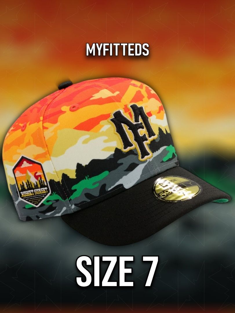 MyFitteds SIZE 7 MYFITTEDS X RUSSETSUNSET NEW ERA FITTED HAT Size ONE SIZE - 1 Thumbnail