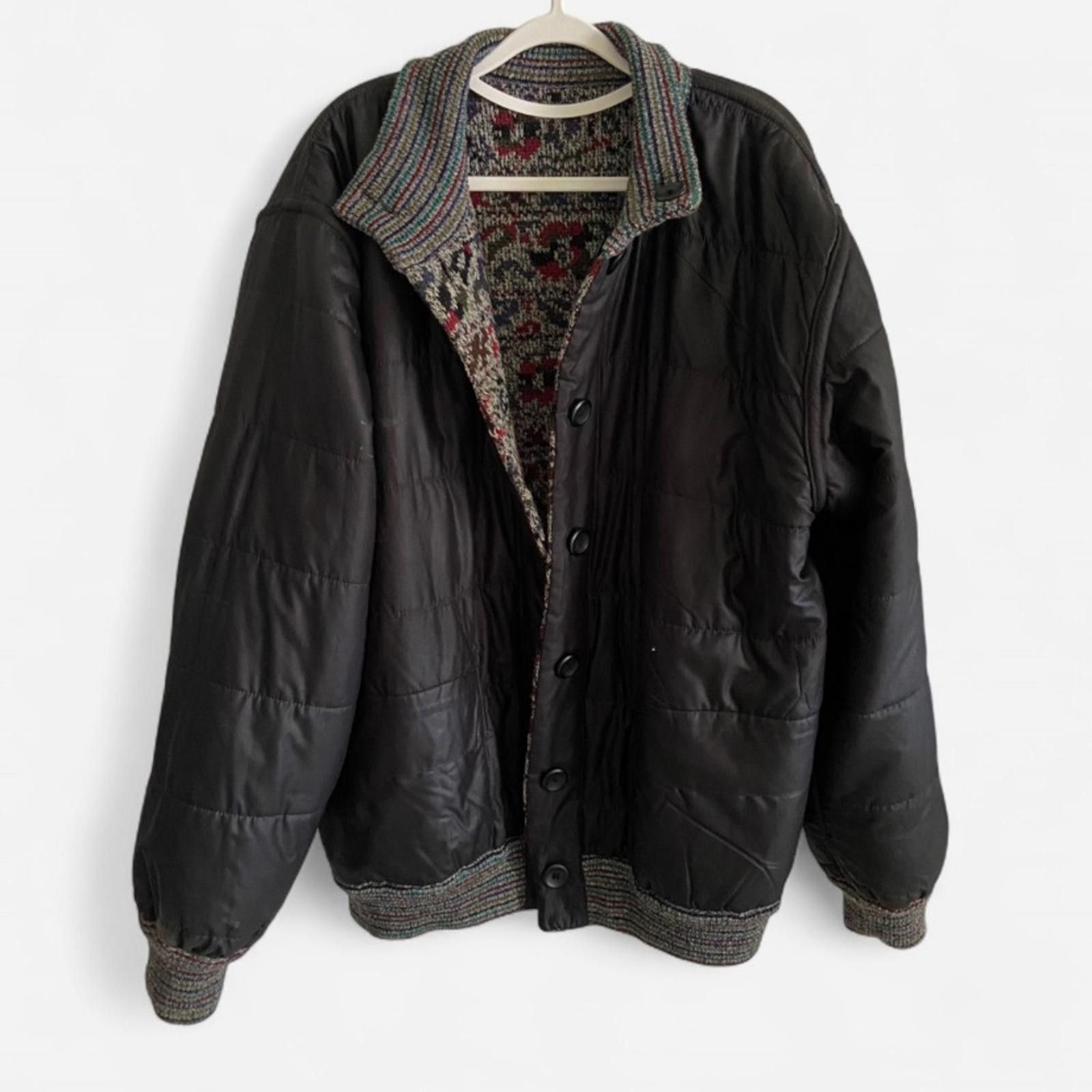 Missoni Missoni Italian Vintage 80s Reversible Jacket Mens Sz 50/XL Size US XL / EU 56 / 4 - 4 Thumbnail