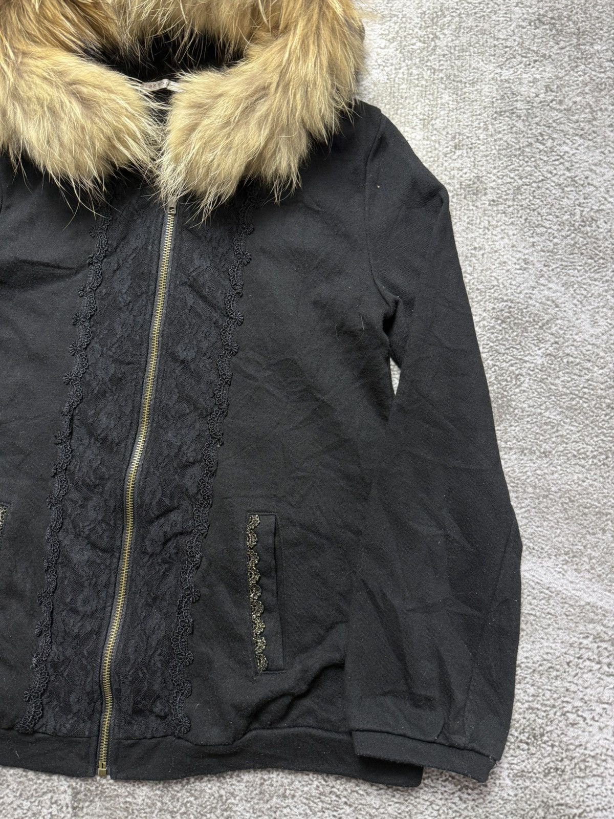 Japanese Brand Axes femme fur hoodie gothic style Size US S / EU 44-46 / 1 - 4 Thumbnail