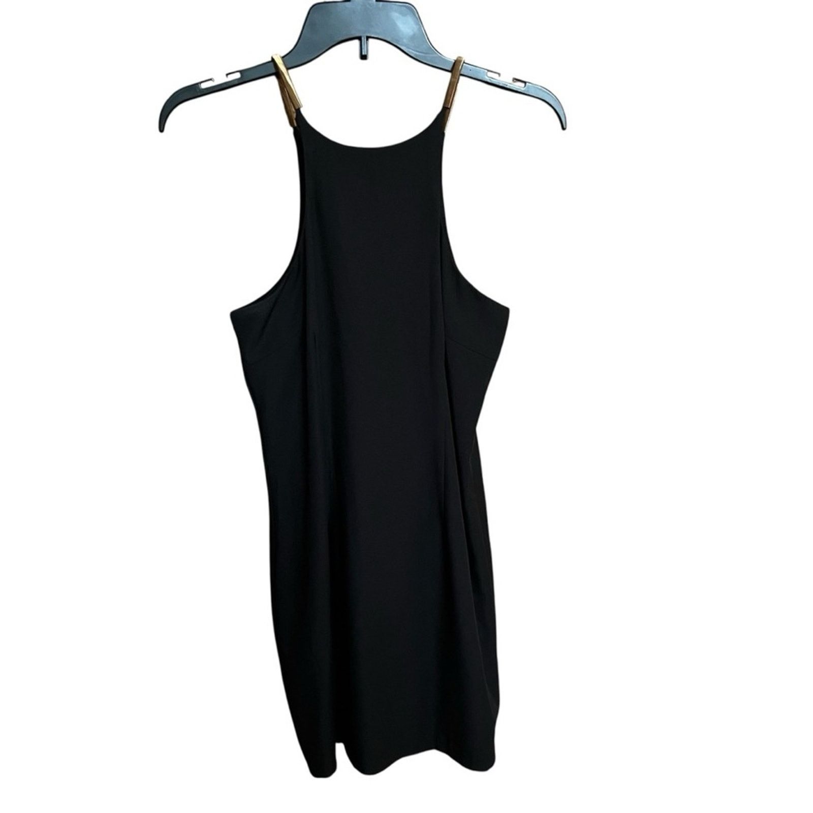 Other By The Way Black Mini Dress Size Small Metal Straps Size S / US 4 / IT 40 - 1 Thumbnail
