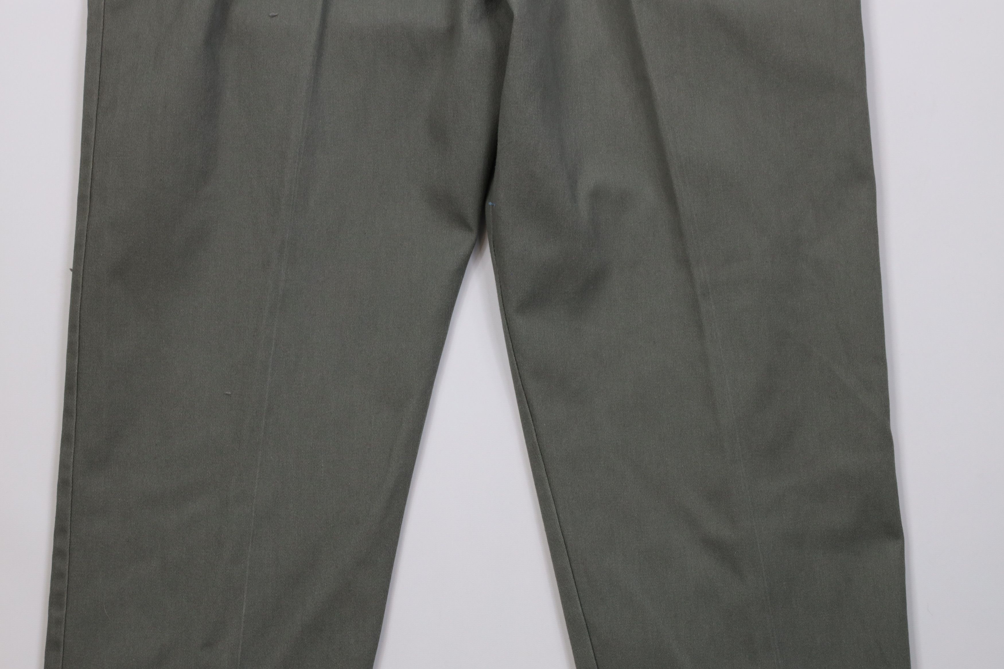 Dickies Vintage 90s Dickies Wide Leg Dungaree Pants Green USA Size US 38 / EU 54 - 14 Thumbnail