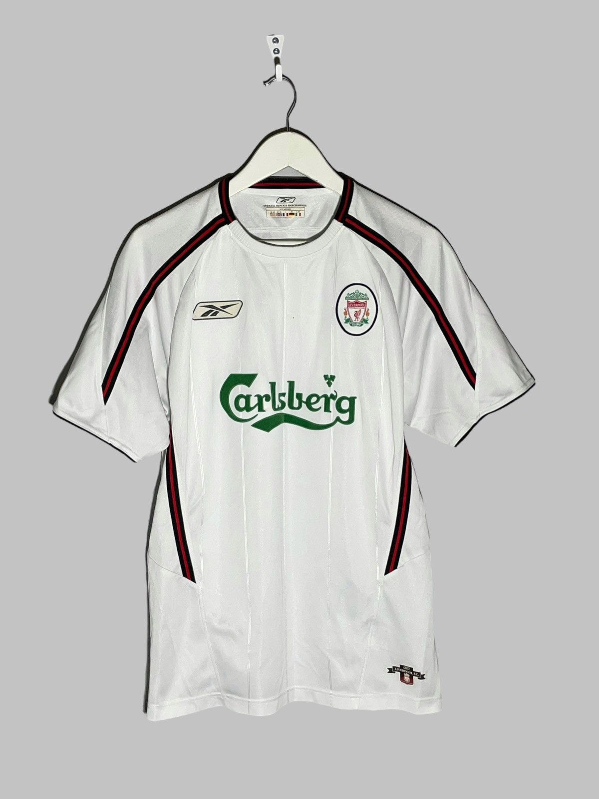 Reebok × Vintage Liverpool FC Reebok 2003/04 Away Football Shirt Jersey Size US M / EU 48-50 / 2 - 1 Thumbnail