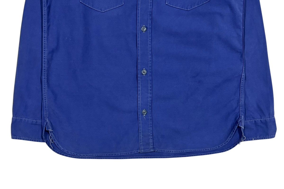 Toyo Enterprises El Radial Purple Moon Chambray Button Ups Made In Japan Size US M / EU 48-50 / 2 - 4 Thumbnail