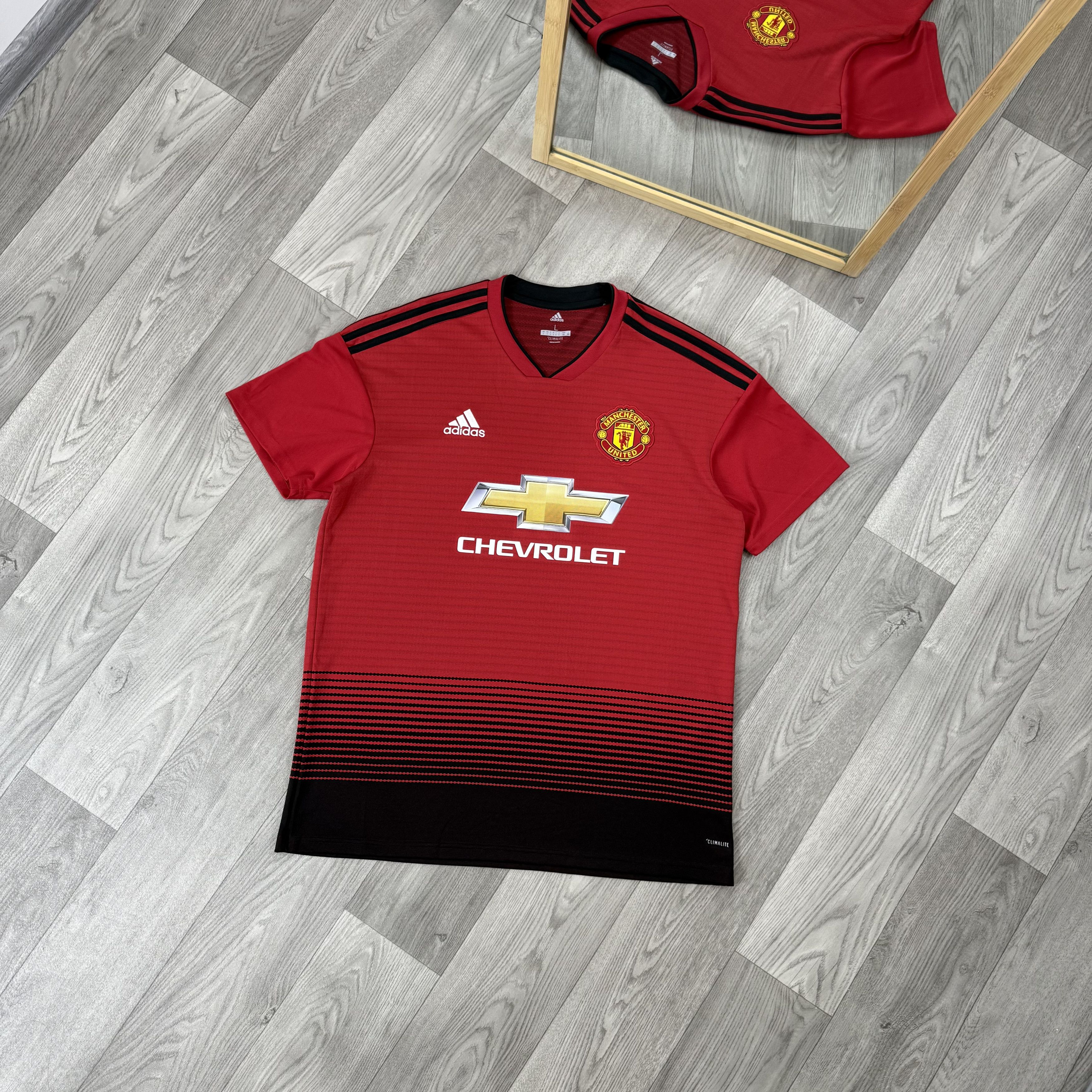 Adidas Manchester United 18/19 Home Jersey Tee Shirt