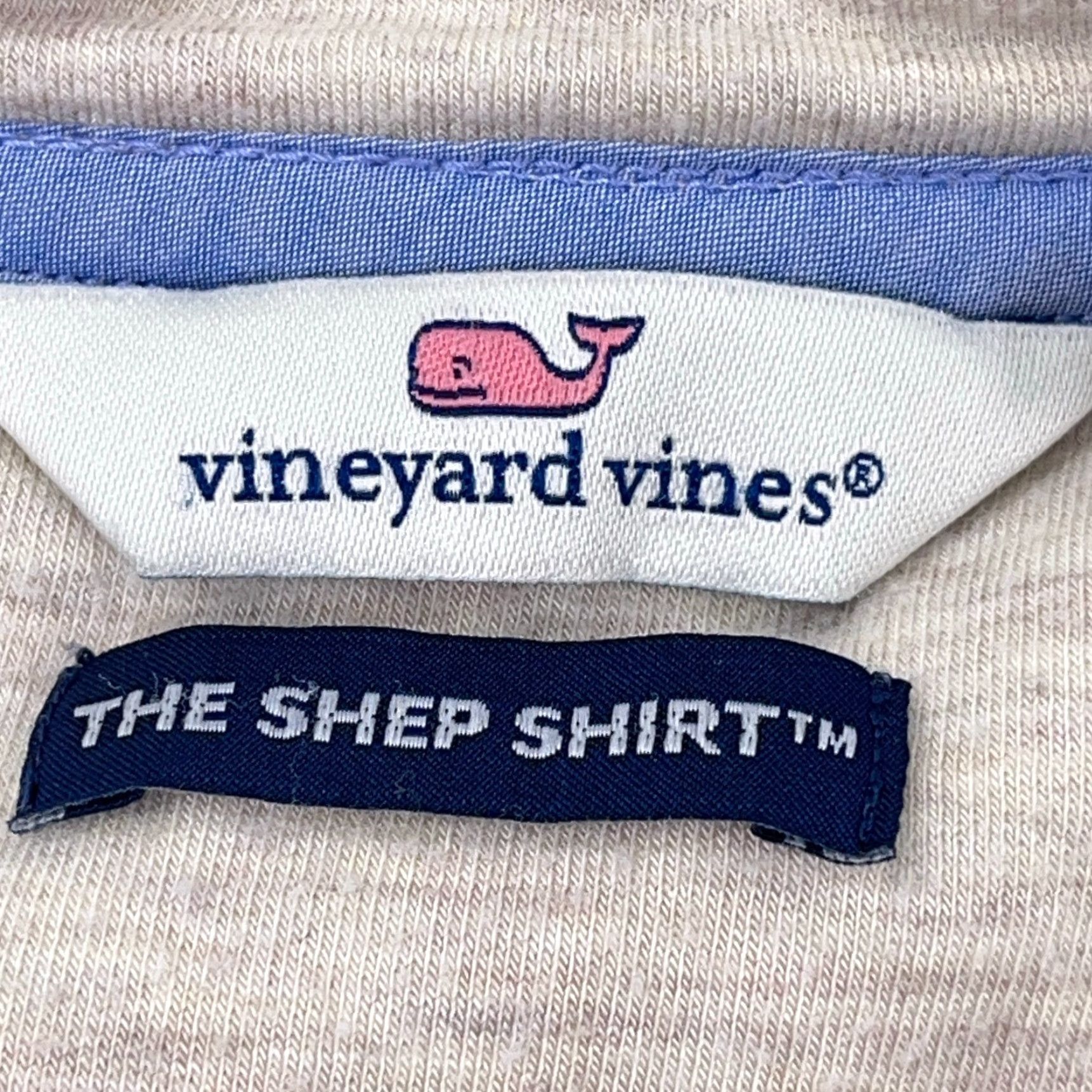 Vineyard Vines Vineyard Vines Sweater Men Large Tan Gray Pullover Quarter Zip Shep Shirt Size US L / EU 52-54 / 3 - 3 Thumbnail