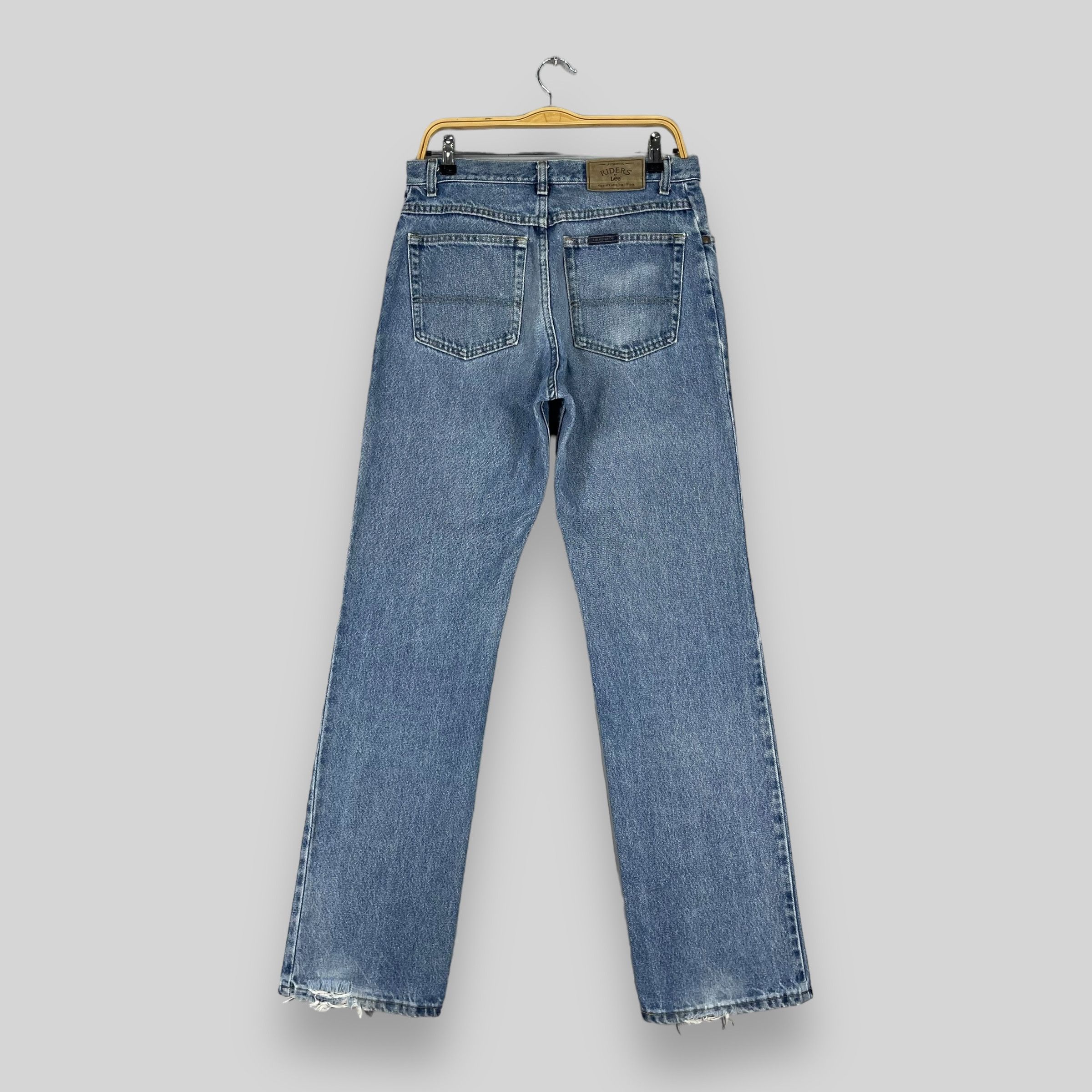Lee × Vintage W31 L34 Vintage Distressed Lee Riders High Rise Jeans Size US 31 - 5 Thumbnail