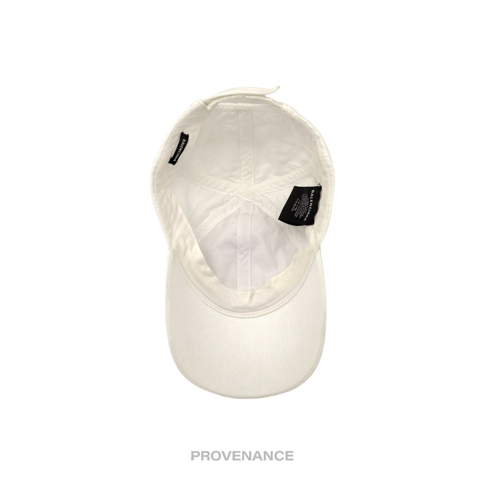 Balenciaga 🔴 Balenciaga WFP Cap - White Size ONE SIZE - 8 Thumbnail