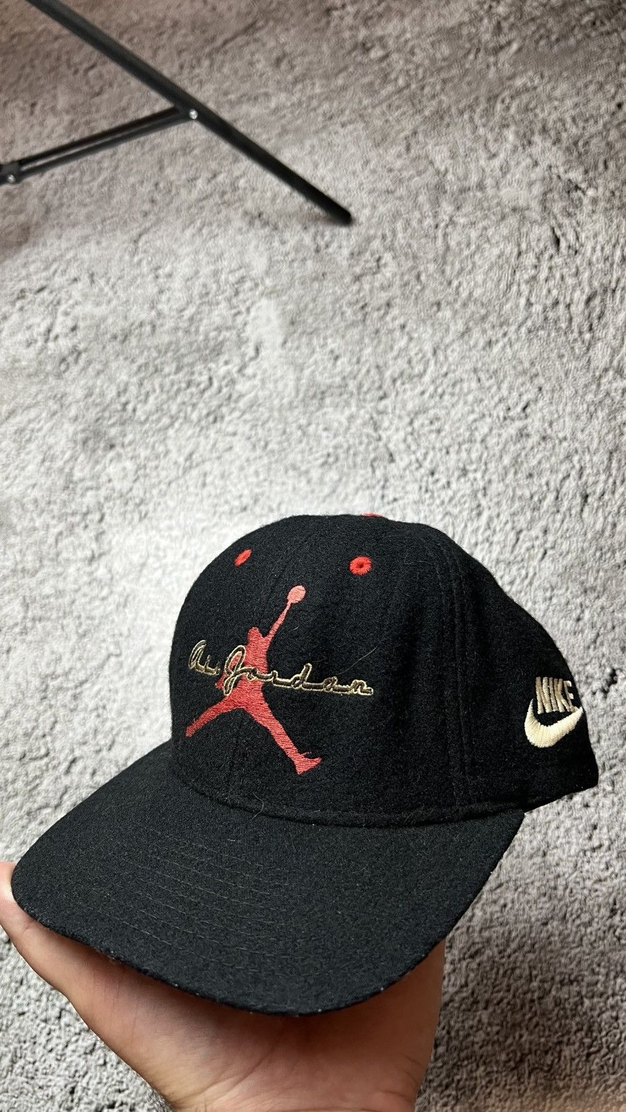 Jordan Brand Early 00’s nike air jordan brand wool hat Size ONE SIZE - 1 Thumbnail