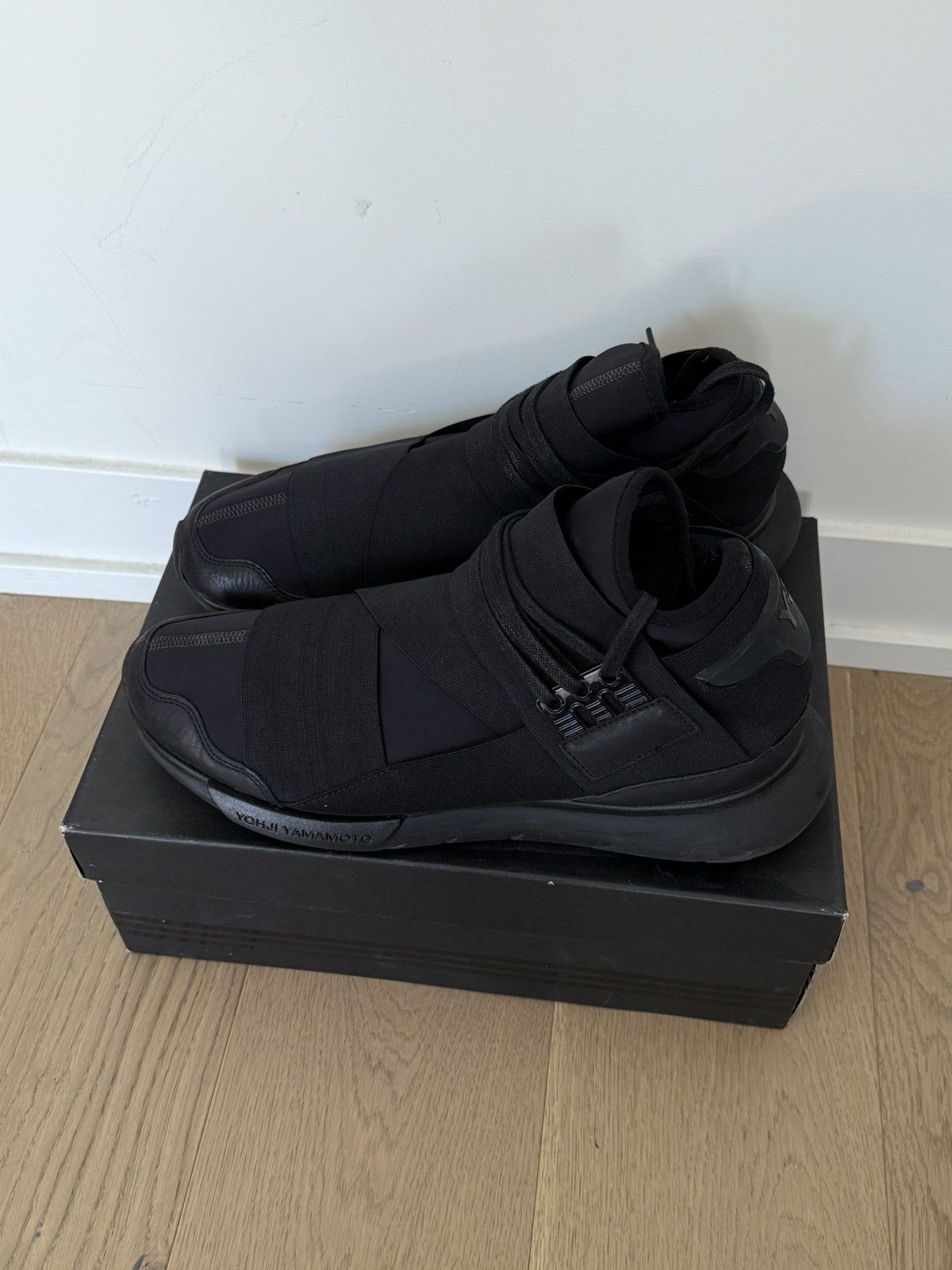 Y-3 Y-3 Qasa High Black Size US 10 / EU 43 - 6 Thumbnail