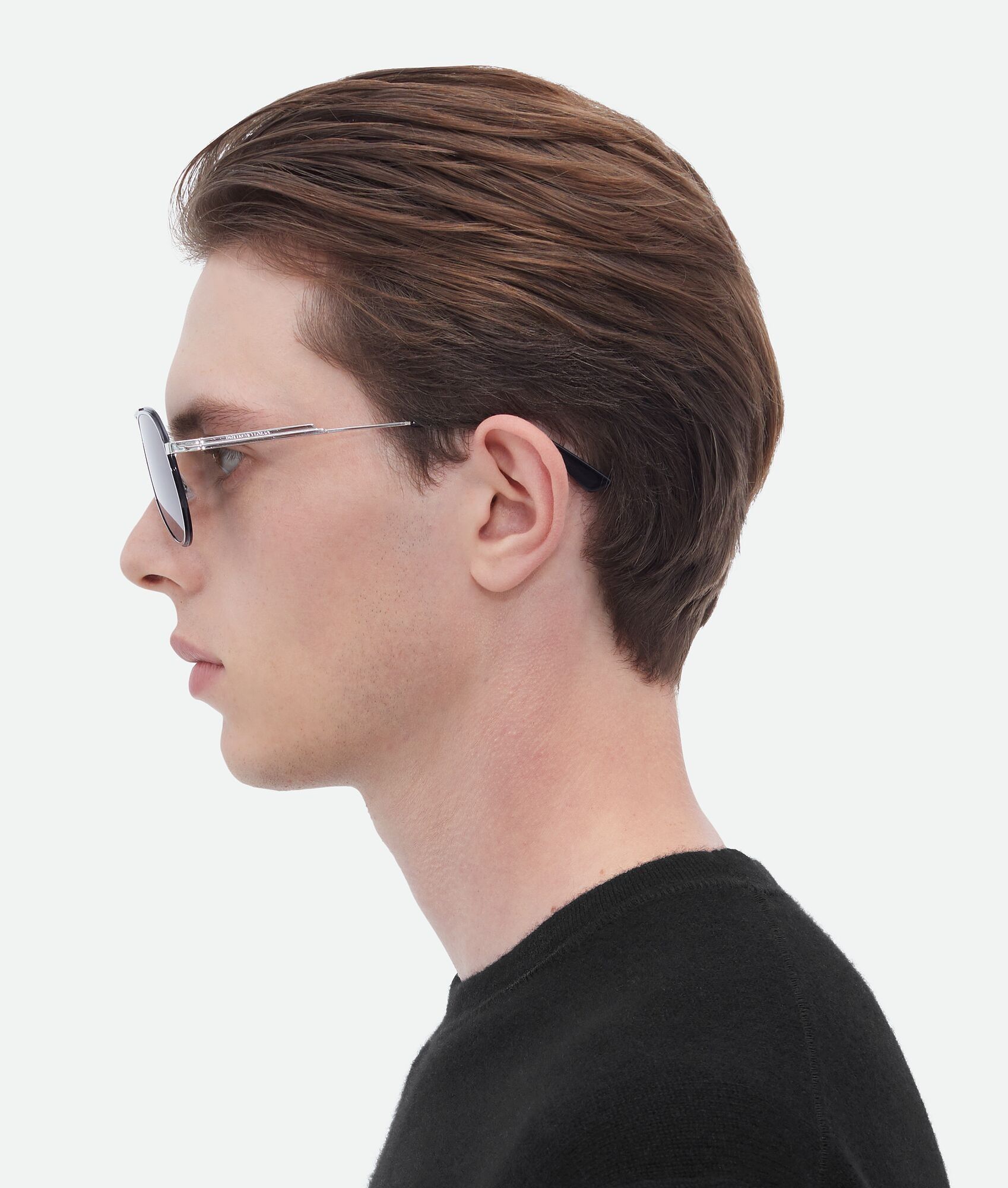 Bottega Veneta o1n1vont0525 Size: OS / Unisex Rim Aviator Sunglasses Size ONE SIZE - 7 Thumbnail