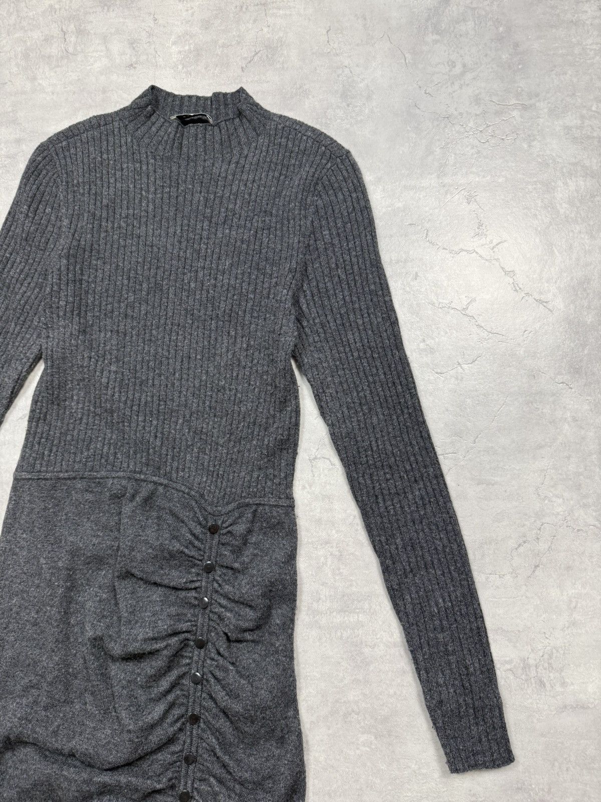 Sandro Sandro Wool Dress Size S / US 4 / IT 40 - 2 Thumbnail
