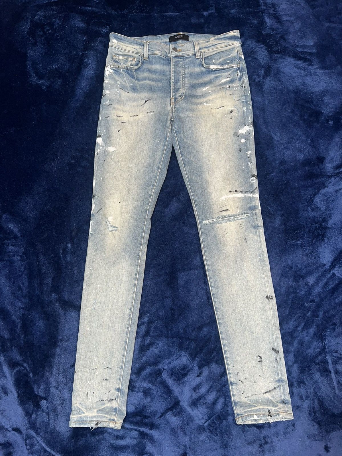 image of Amiri Jeans Size 31 in Blue, Men's