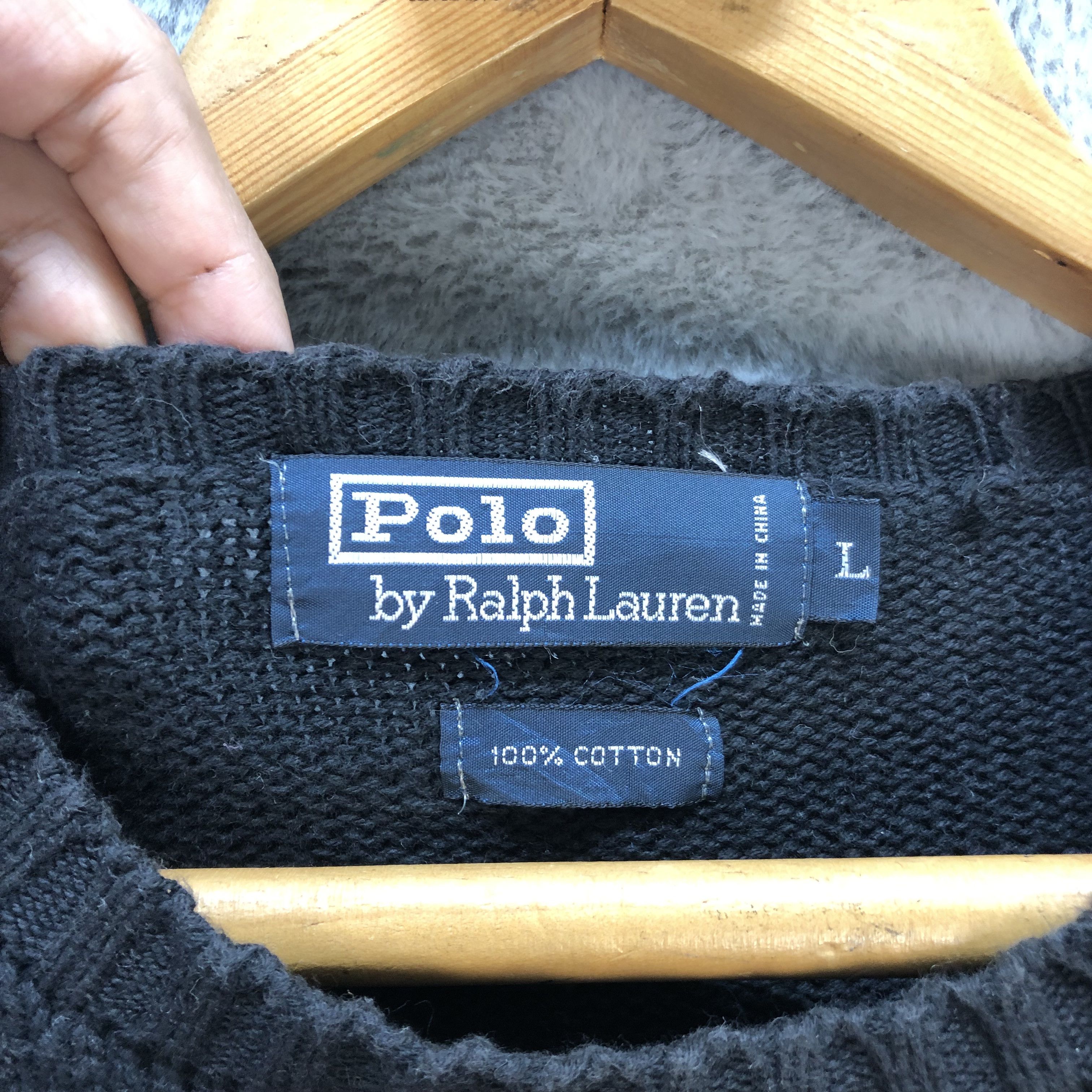 Polo Ralph Lauren POLO RL KNITTED SWEATSHIRTS #7355-133 Size US L / EU 52-54 / 3 - 6 Thumbnail