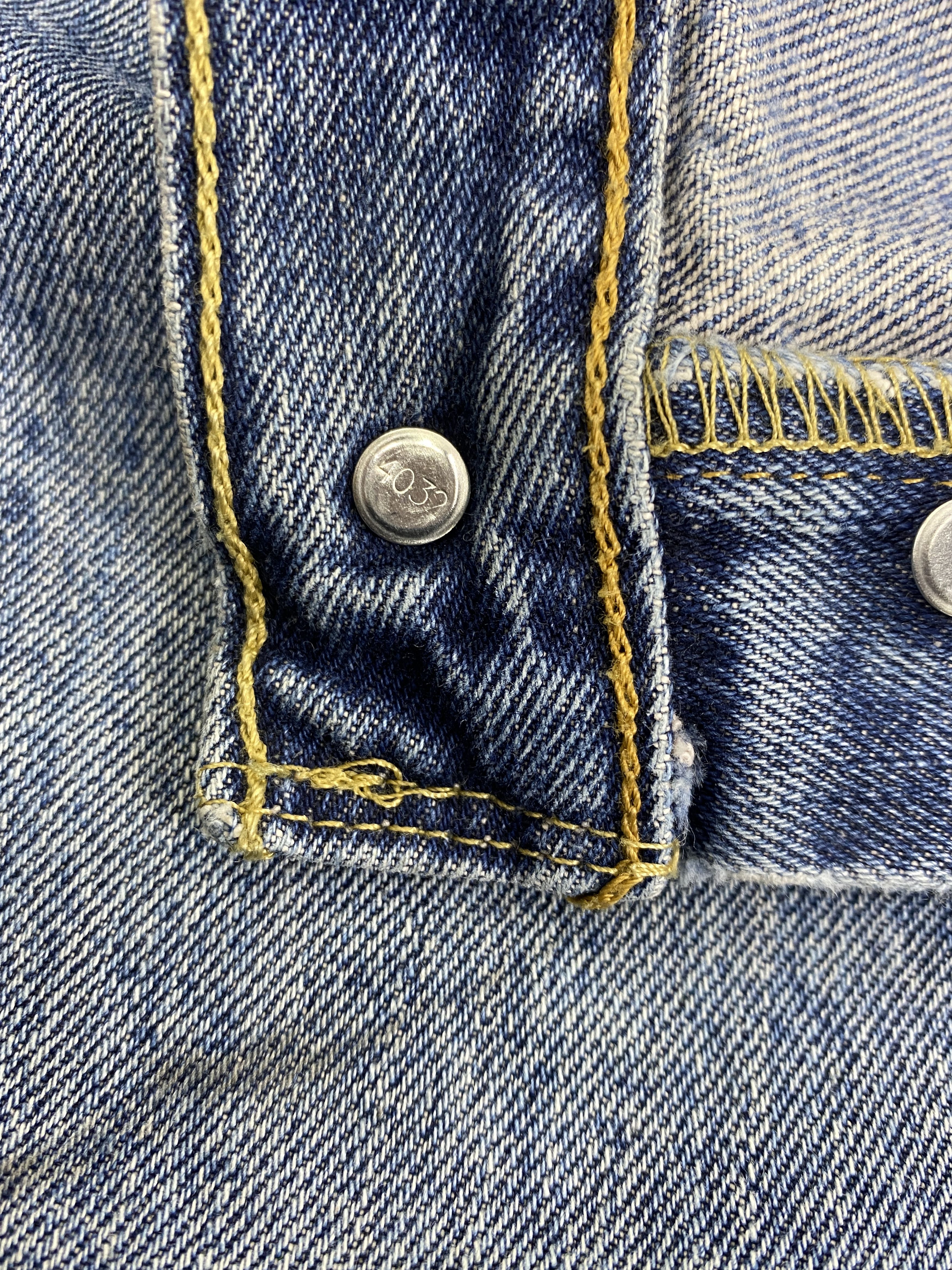 Japanese Brand Faded Blue Vintage Levi's 501 Jeans 34x33 Denim -JN2417 Size US 34 / EU 50 - 7 Thumbnail
