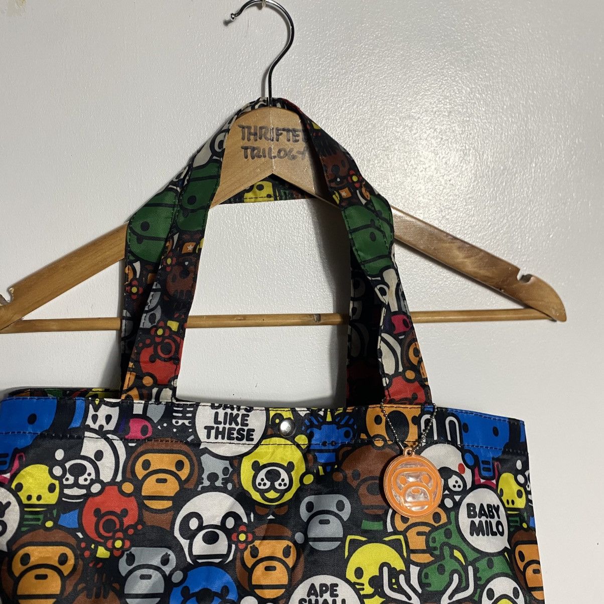 Bape Baby Milo Magazine Tote Bag Size ONE SIZE - 2 Thumbnail
