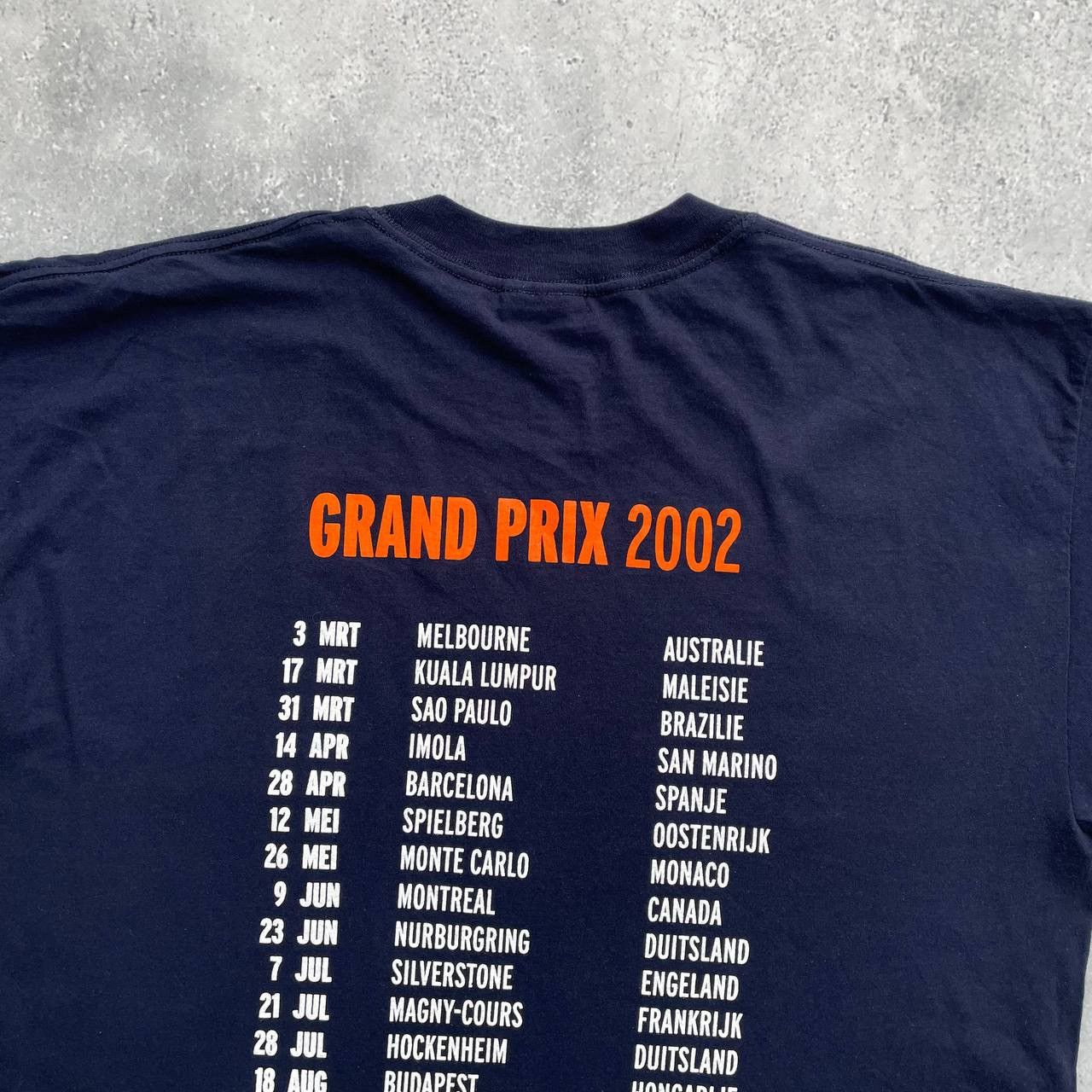 Formula 1 × Vintage Vintage 2002 Grand Prix Formula 1 RTL Sport T Shirt Blue XL Size US XL / EU 56 / 4 - 17 Thumbnail