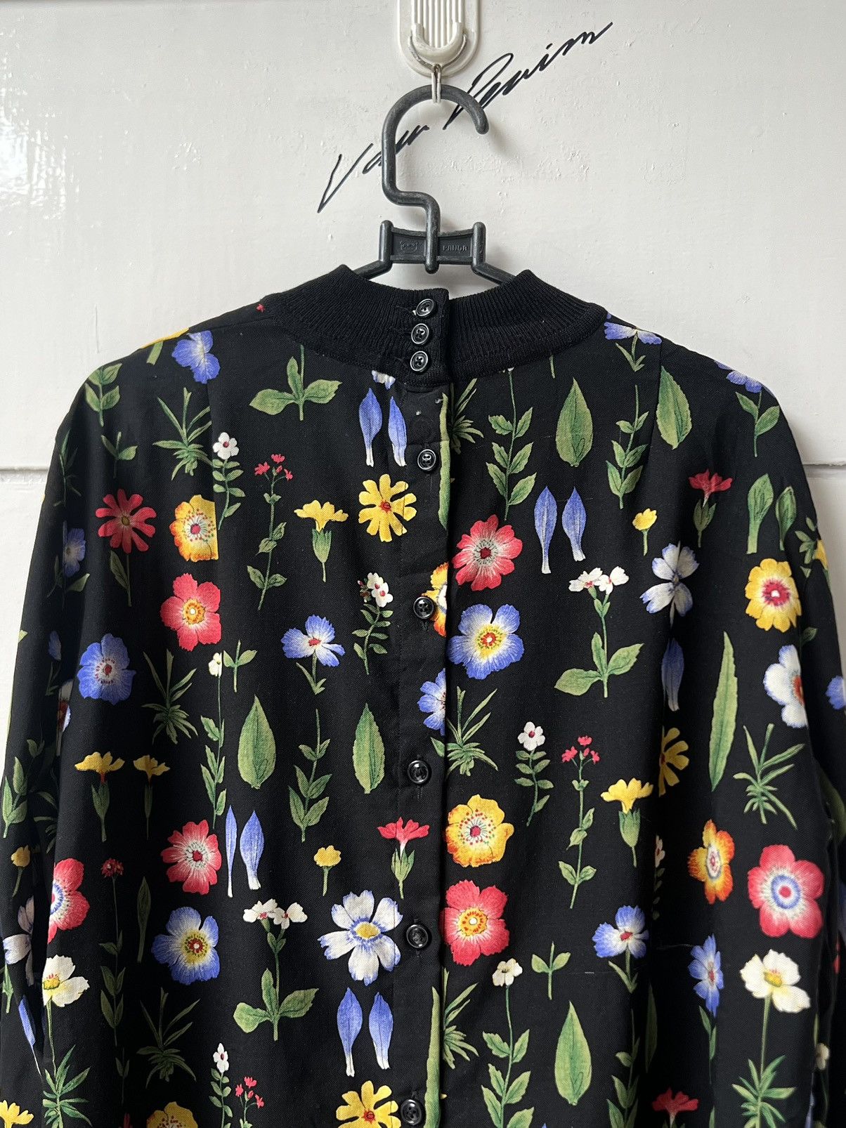 Akris AKRIS Flowers Motive Blouse Size M / US 6-8 / IT 42-44 - 7 Thumbnail