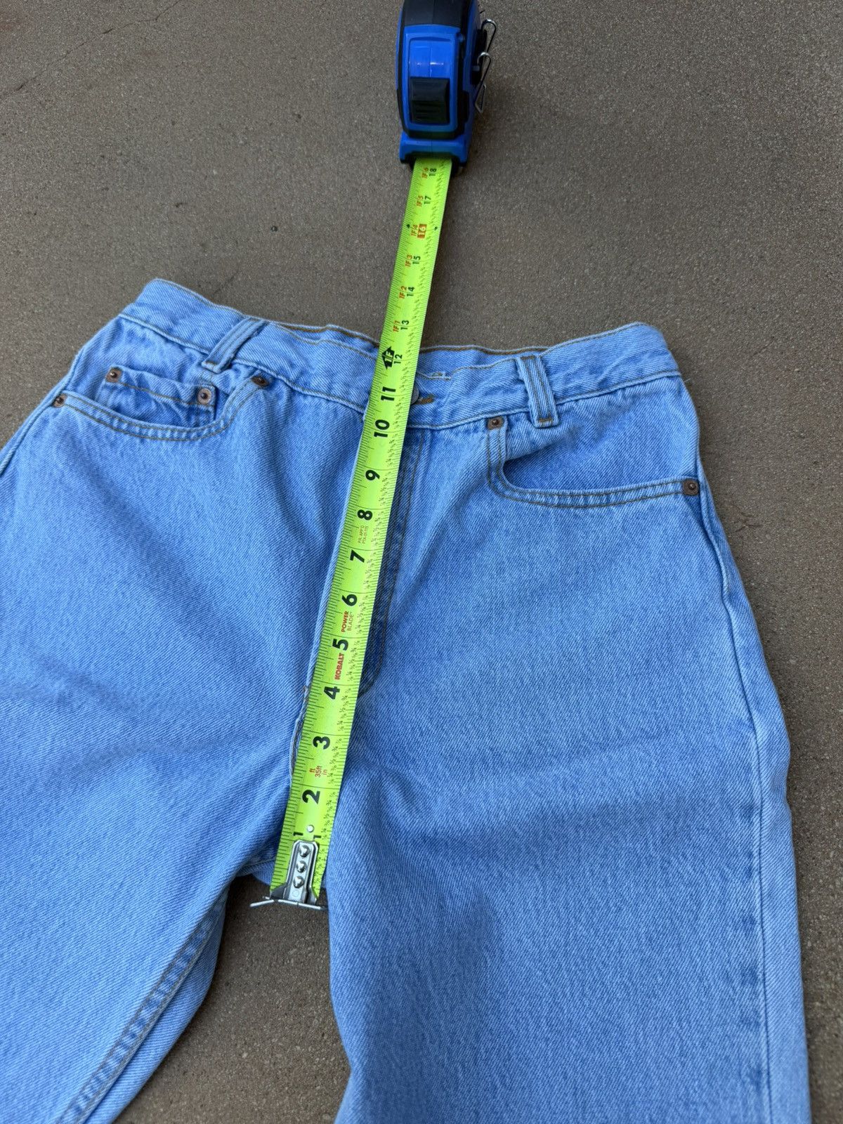 Levi's Vintage 90s Levi’s 501xx Student Fit Faded Denim Jeans 28x31 Size 28" / US 6 / IT 42 - 11 Thumbnail