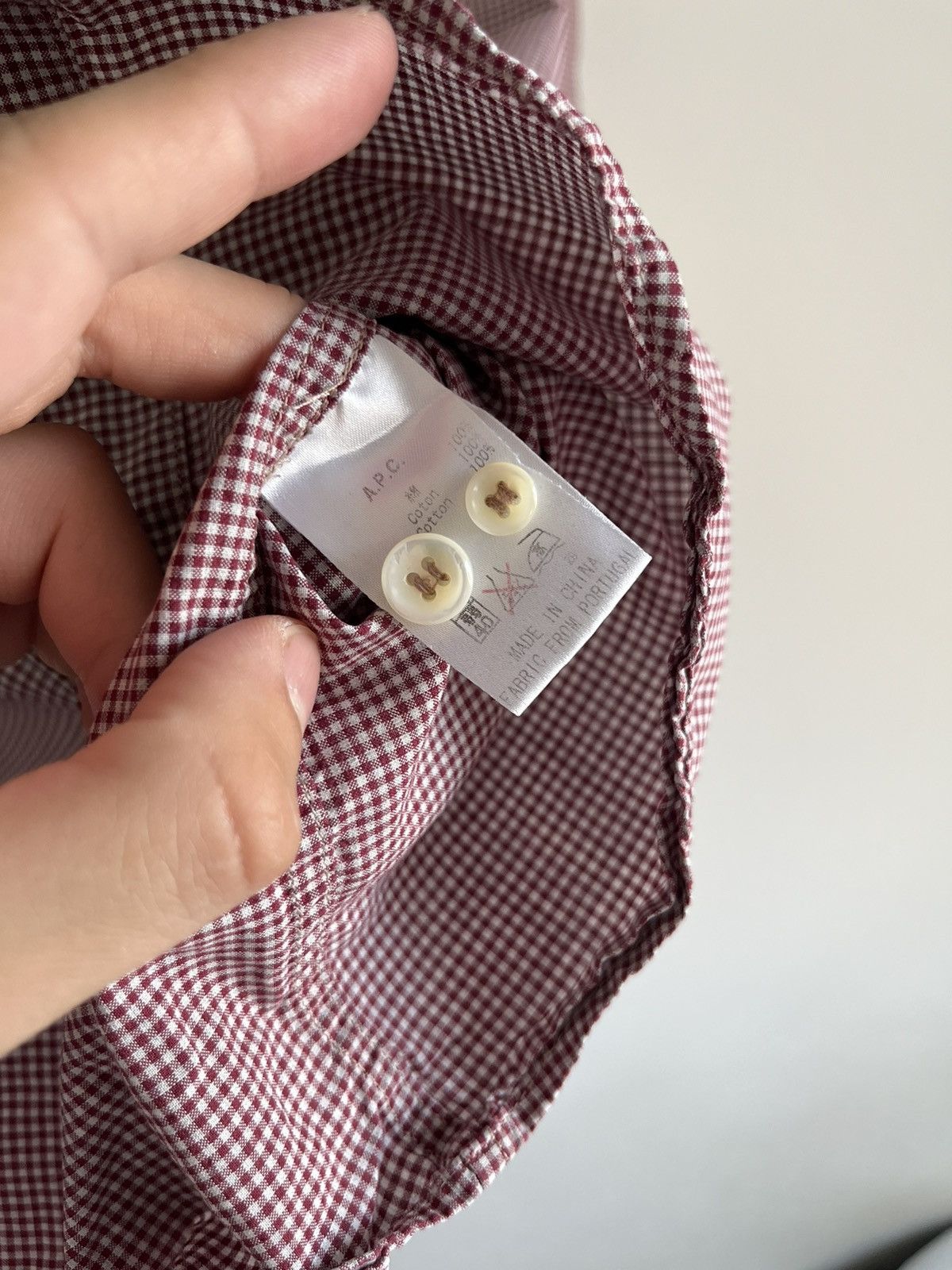 A.P.C. APC Oxford Shirt Size US S / EU 44-46 / 1 - 4 Thumbnail