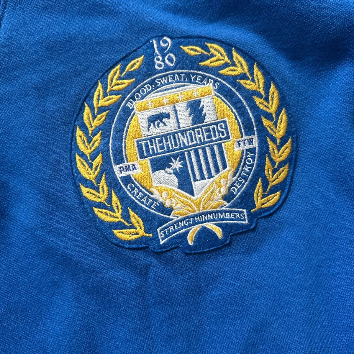 The Hundreds The hundreds Blue and gold Fight Back hoodie Size US L / EU 52-54 / 3 - 3 Thumbnail